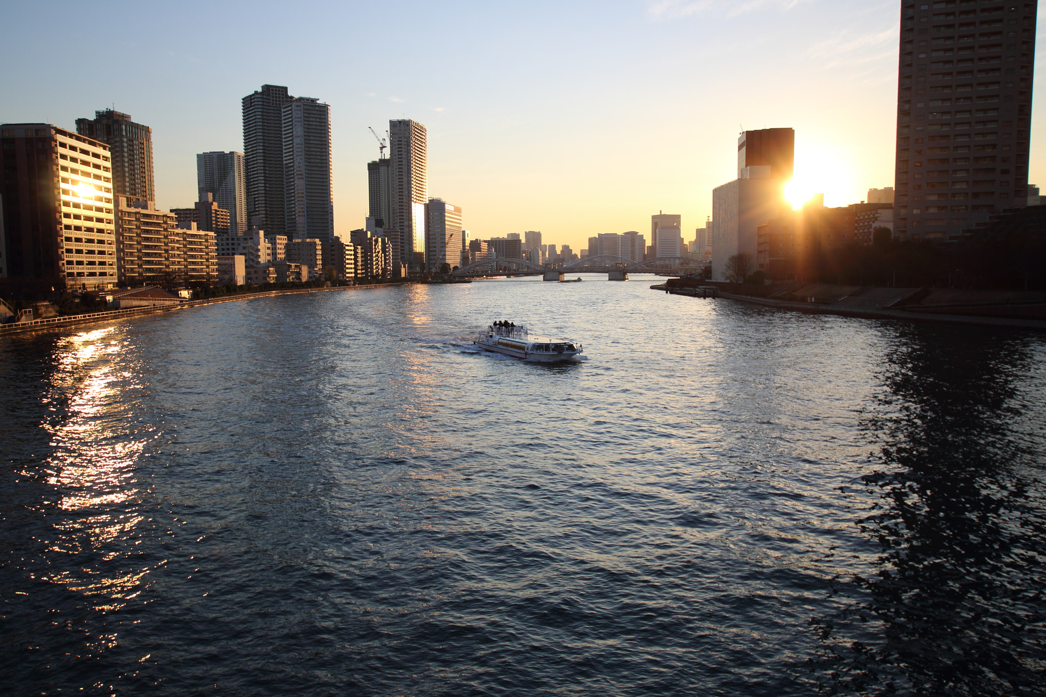 Canon EOS 750D (EOS Rebel T6i / EOS Kiss X8i) + Sigma 10-20mm F3.5 EX DC HSM sample photo. Tokyo, sumida river photography