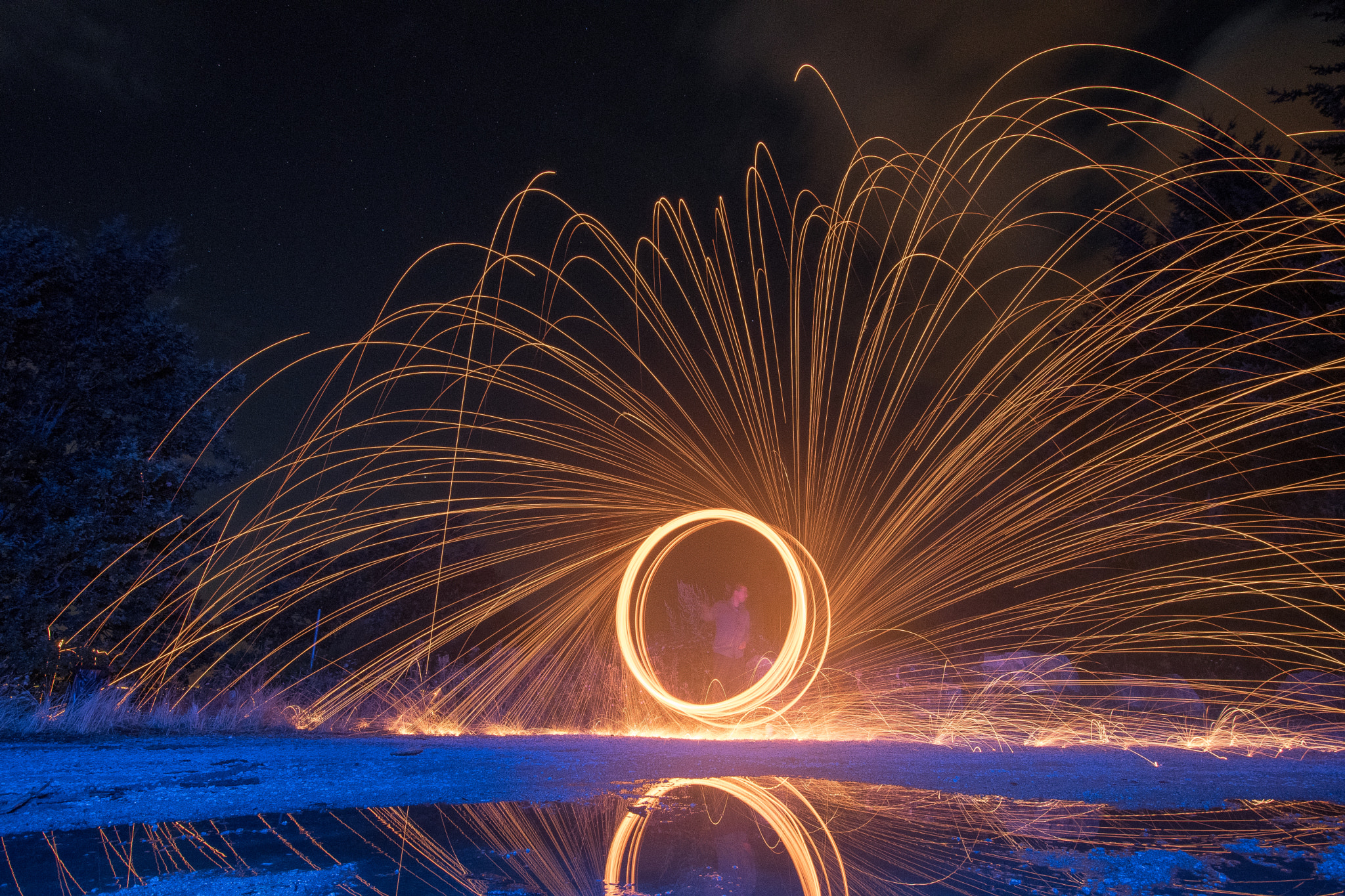 Nikon D500 sample photo. Lightpainting photography