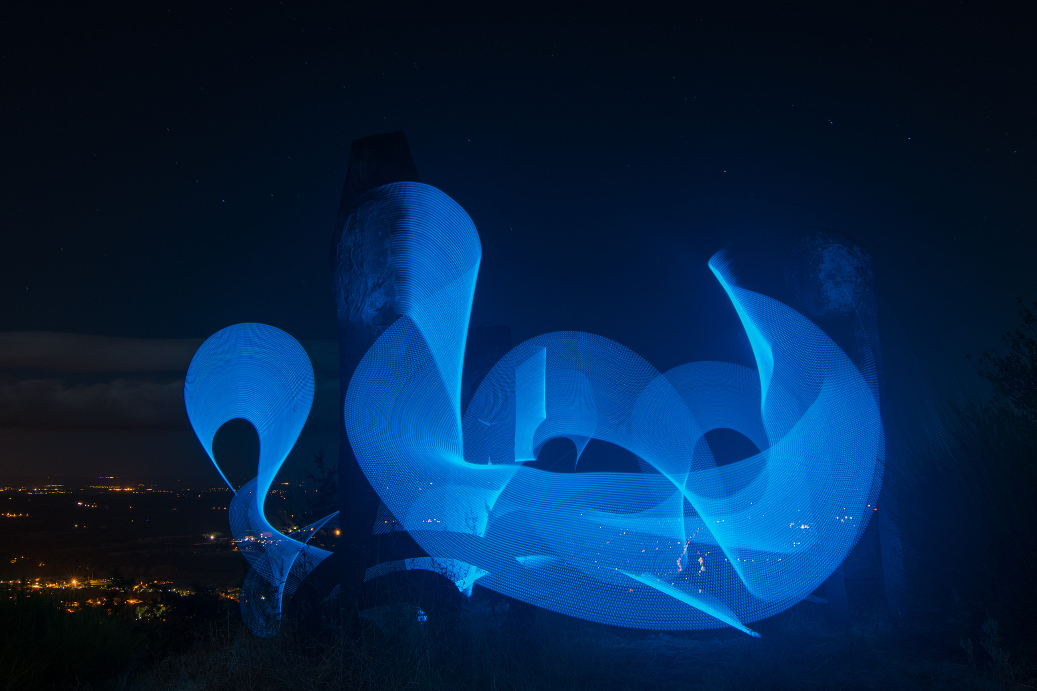 Nikon D500 sample photo. Lightpainting 2 photography