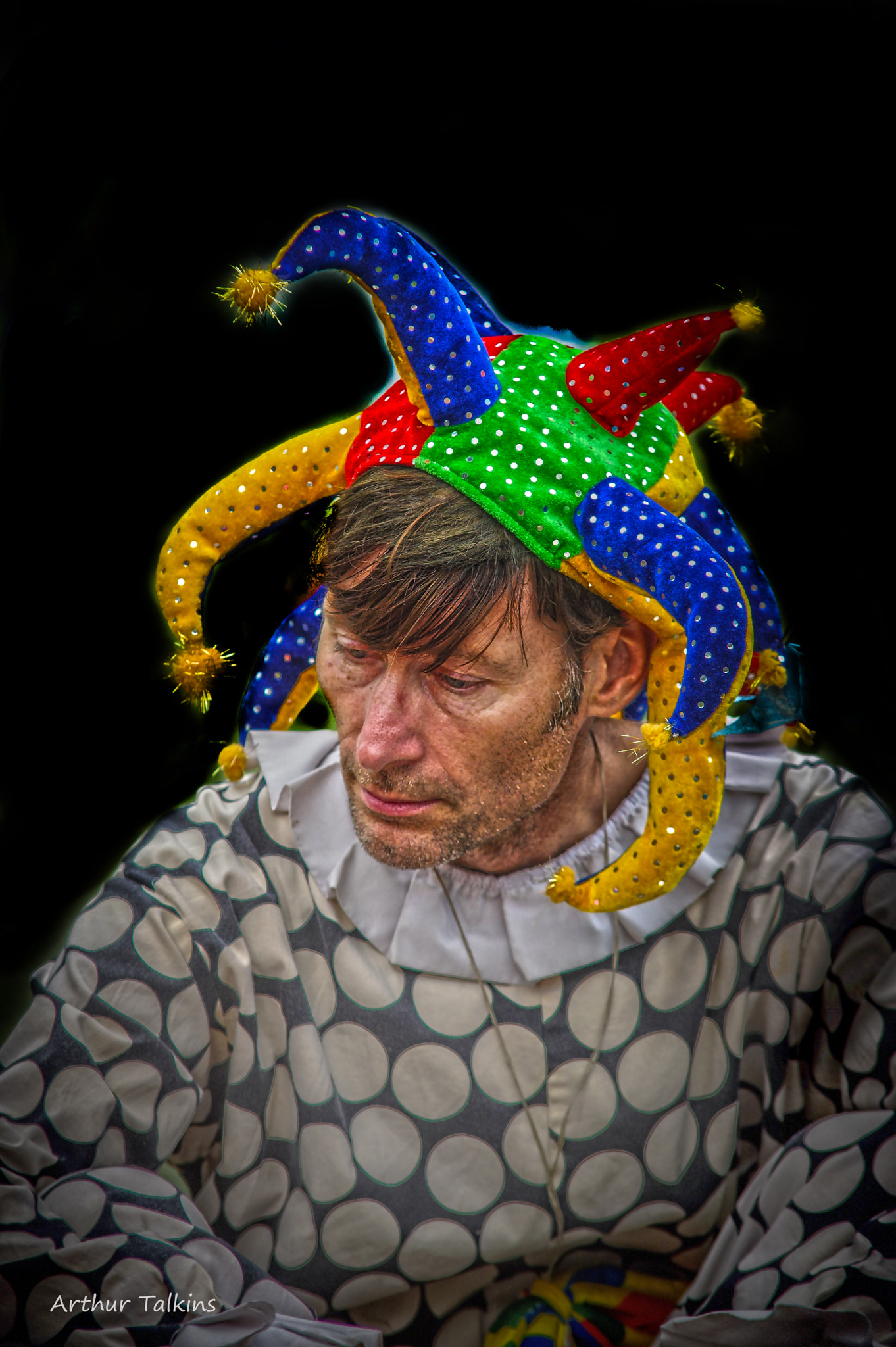 Pentax K-3 sample photo. A dejected and downhearted jester... photography