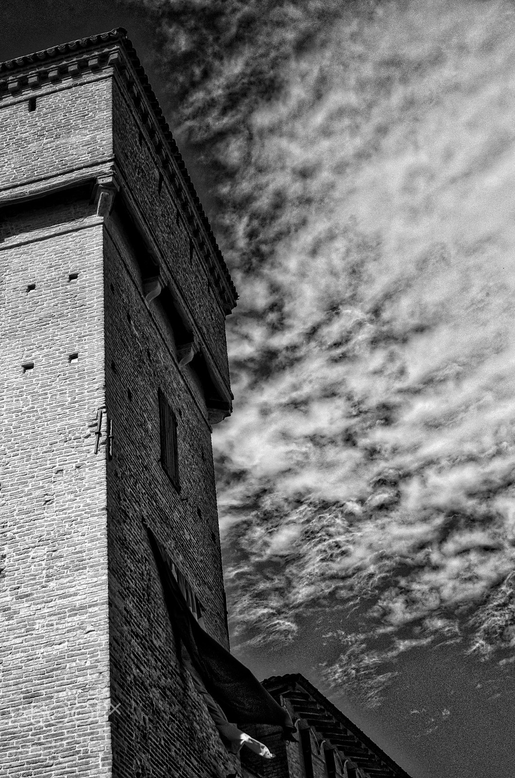 Pentax K-5 sample photo. High village tower italy photography