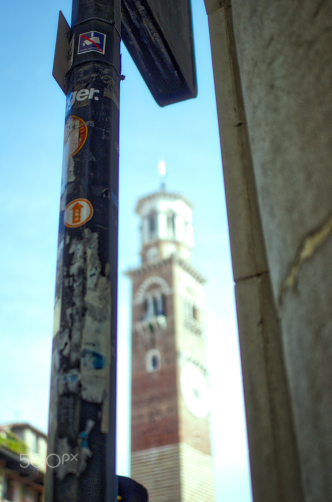 Pentax K-5 sample photo. Italian tower photography