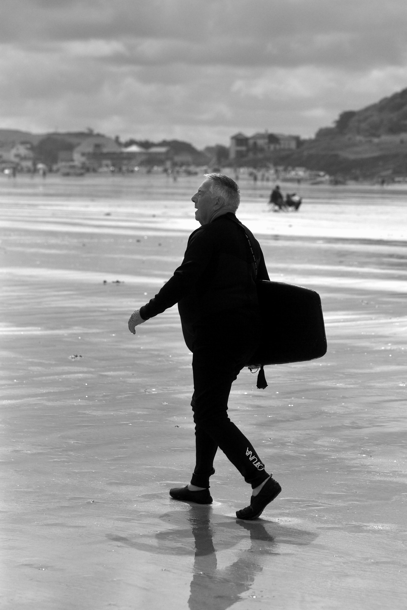 Nikon Df sample photo. Old surfer photography