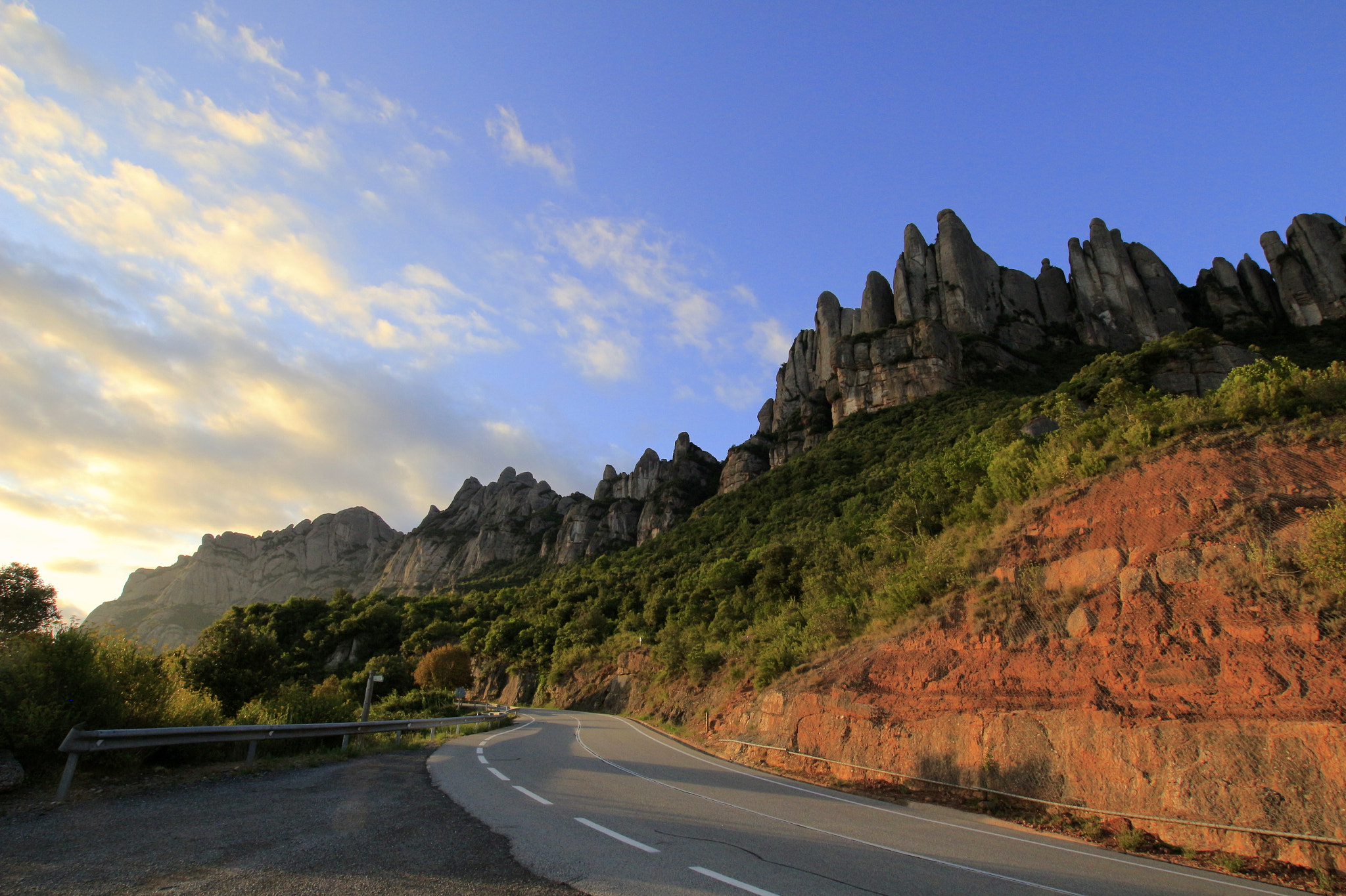 Sigma 10-20mm F3.5 EX DC HSM sample photo. Montserrat mountain photography