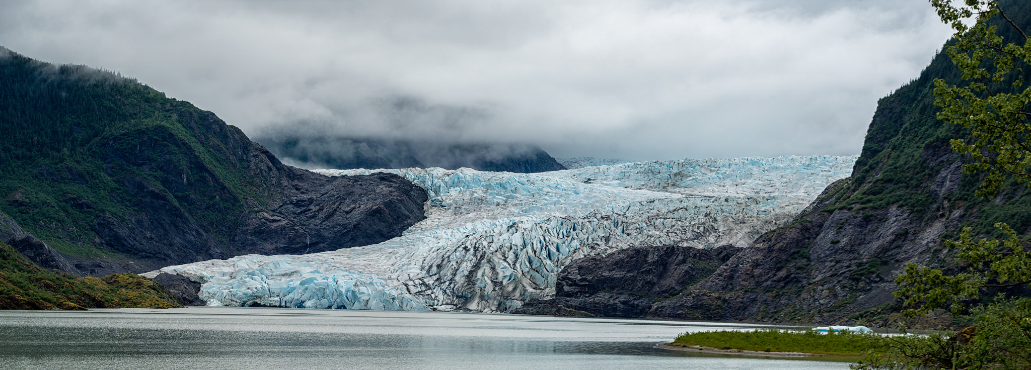 Sony ILCA-77M2 + Minolta AF 70-210mm F4 Macro sample photo. Mendenhall glacier photography