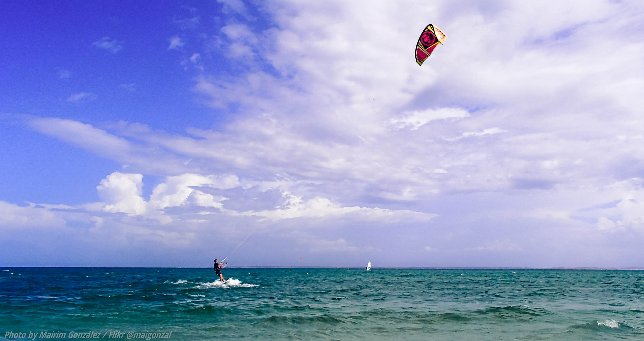 Olympus TG-630 sample photo. Kitesurfing photography
