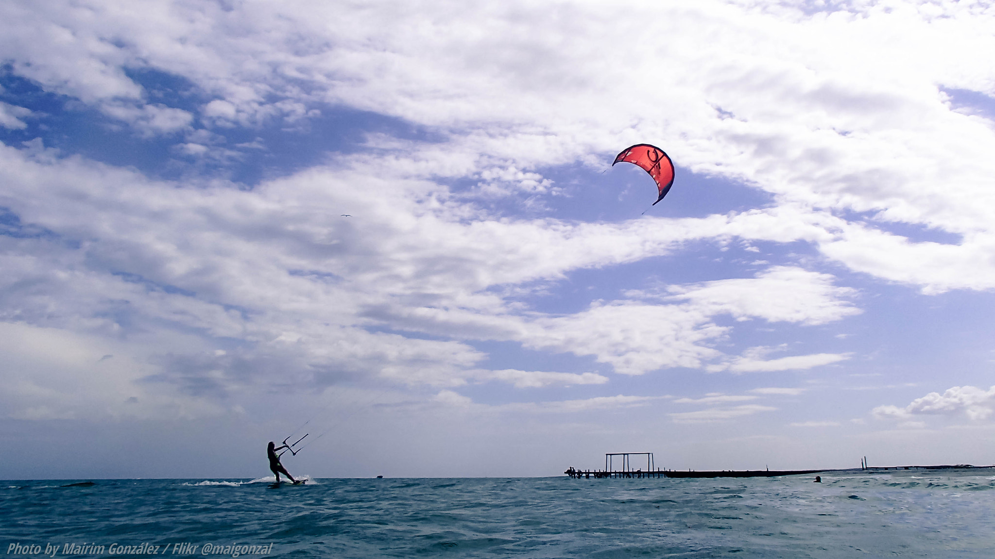 Olympus TG-630 sample photo. Kitesurfing photography