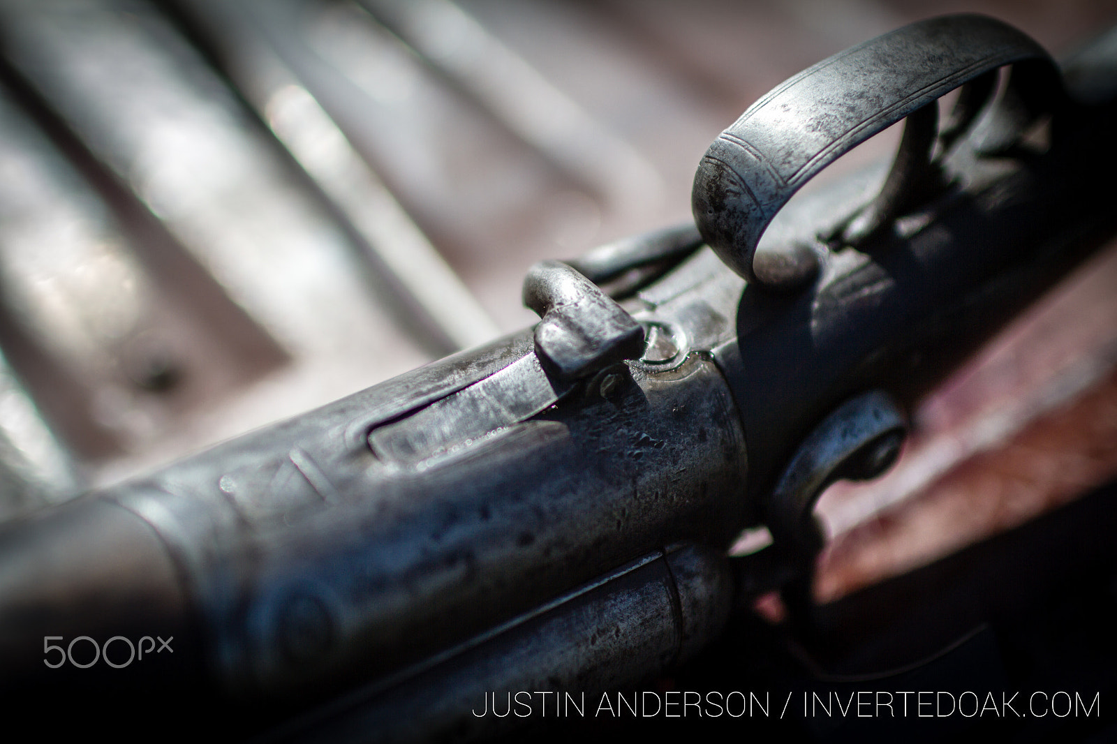 Canon EOS 7D + Canon EF 35mm F1.4L USM sample photo. Antique rifle photography