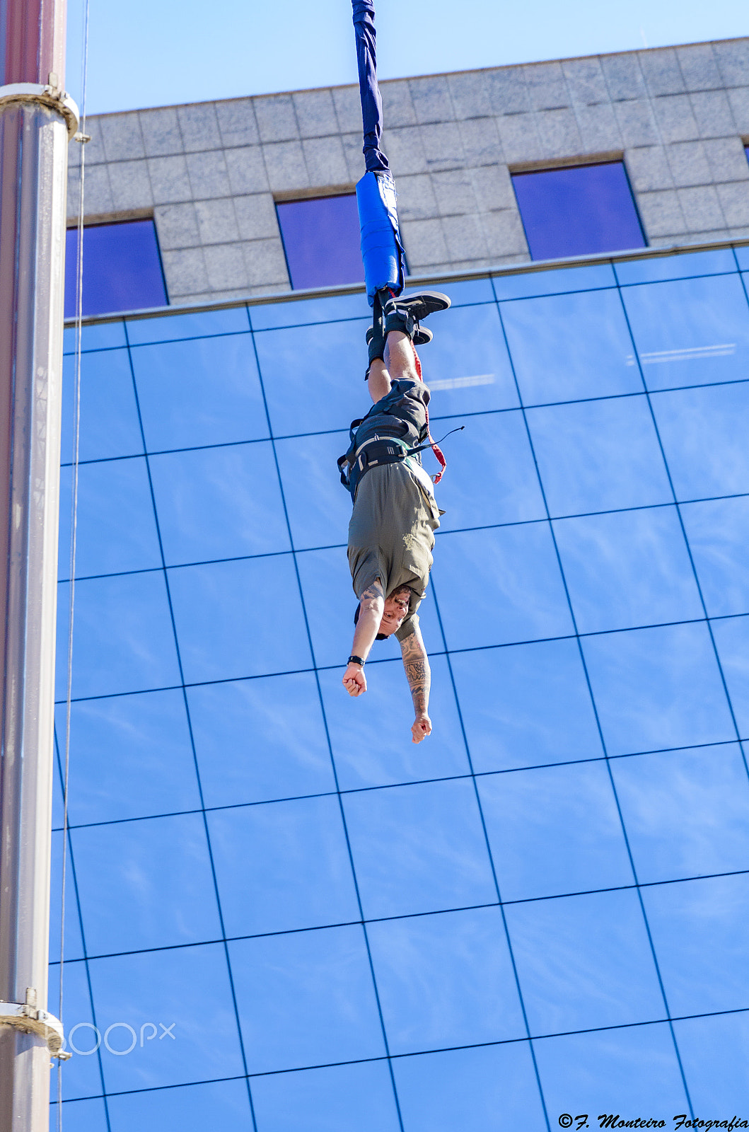 Nikon D7000 + Sigma 24-105mm F4 DG OS HSM Art sample photo. Bungee jump photography