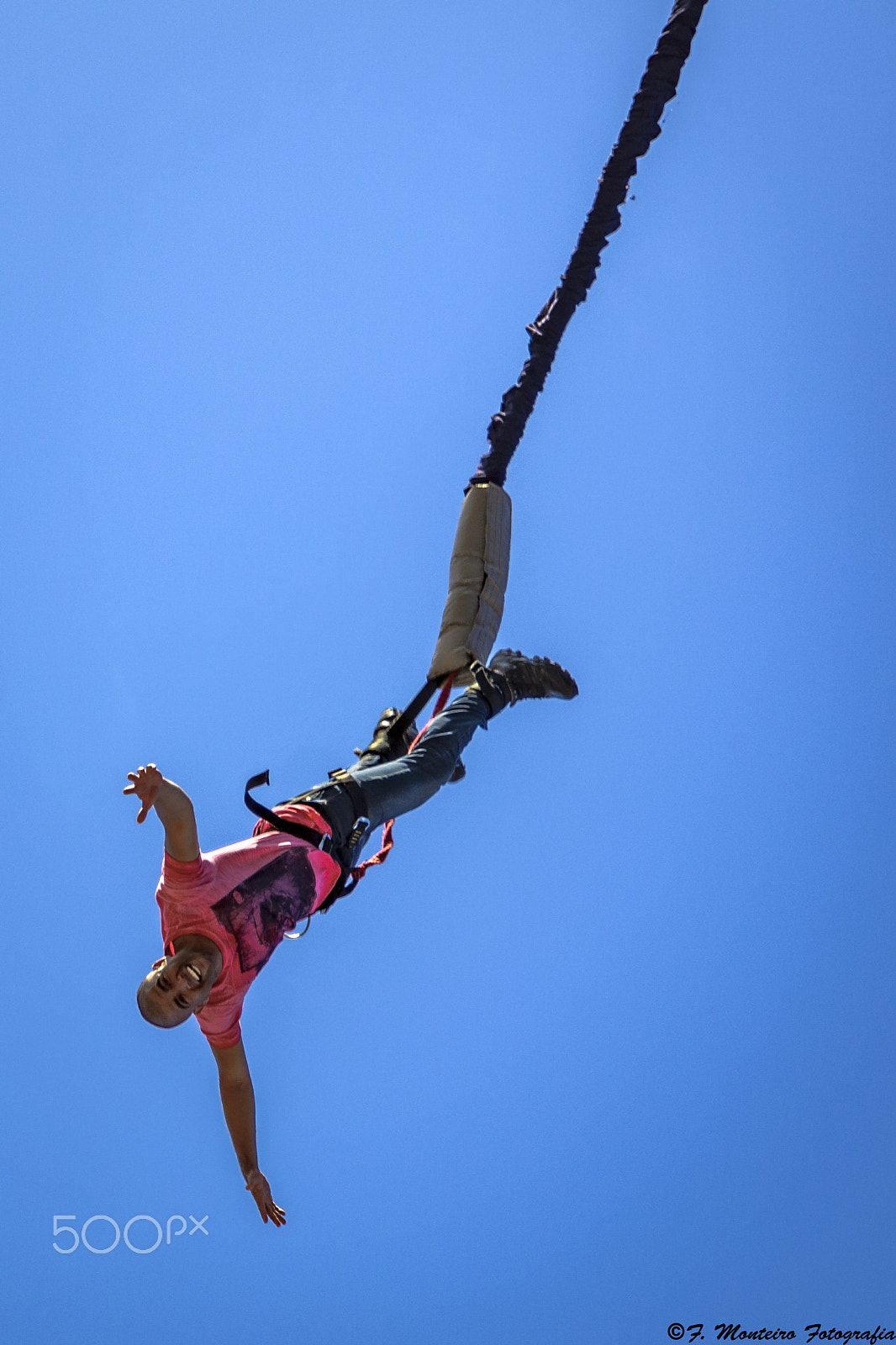 Nikon D7000 + Sigma 24-105mm F4 DG OS HSM Art sample photo. Bungee jump photography