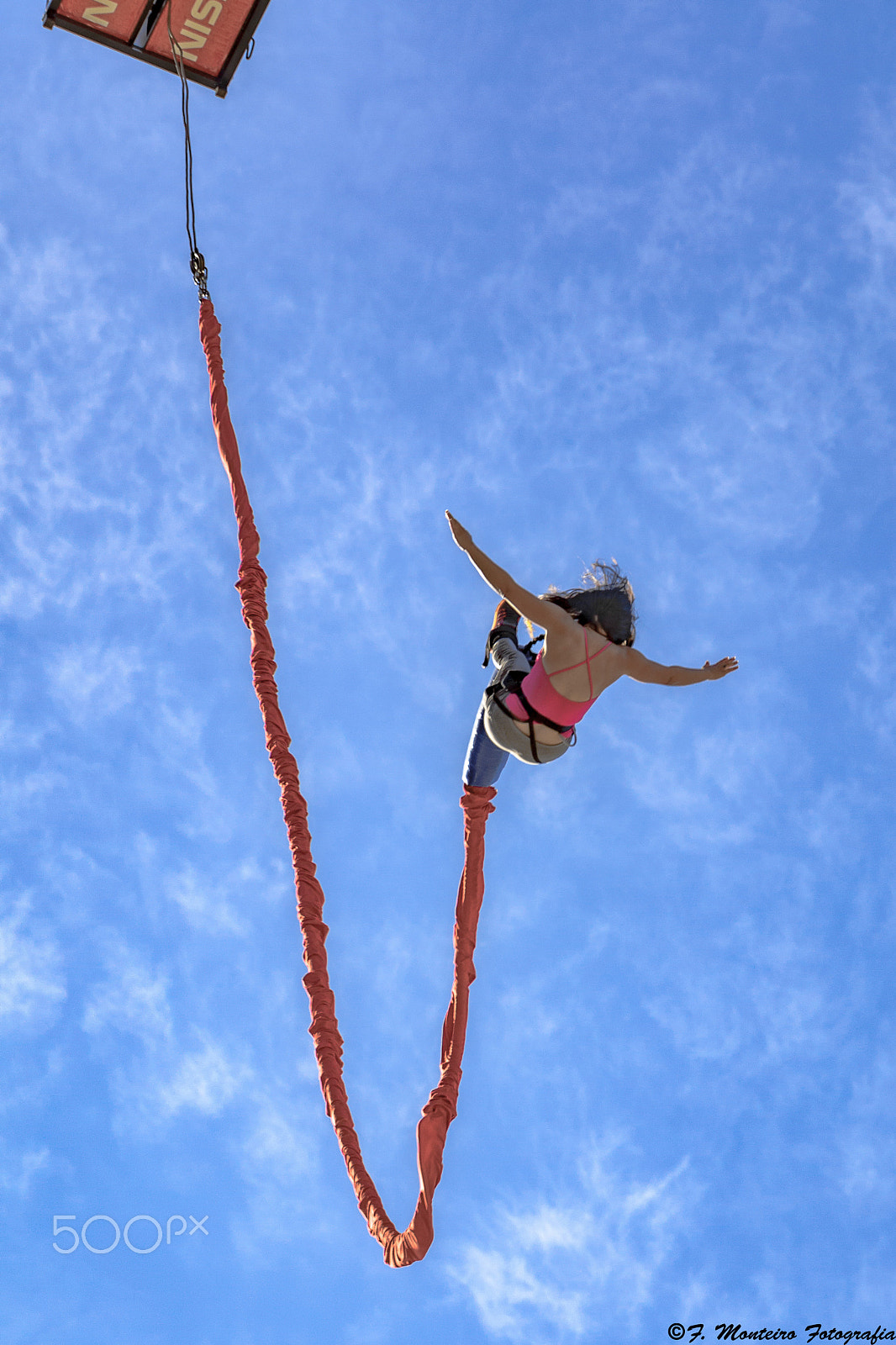 Nikon D7000 + Sigma 24-105mm F4 DG OS HSM Art sample photo. Bungee jump photography