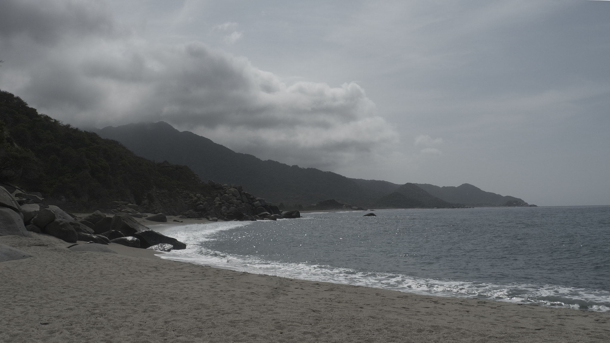 Panasonic Lumix DMC-GH2 sample photo. Beach, tayrona, colombia photography