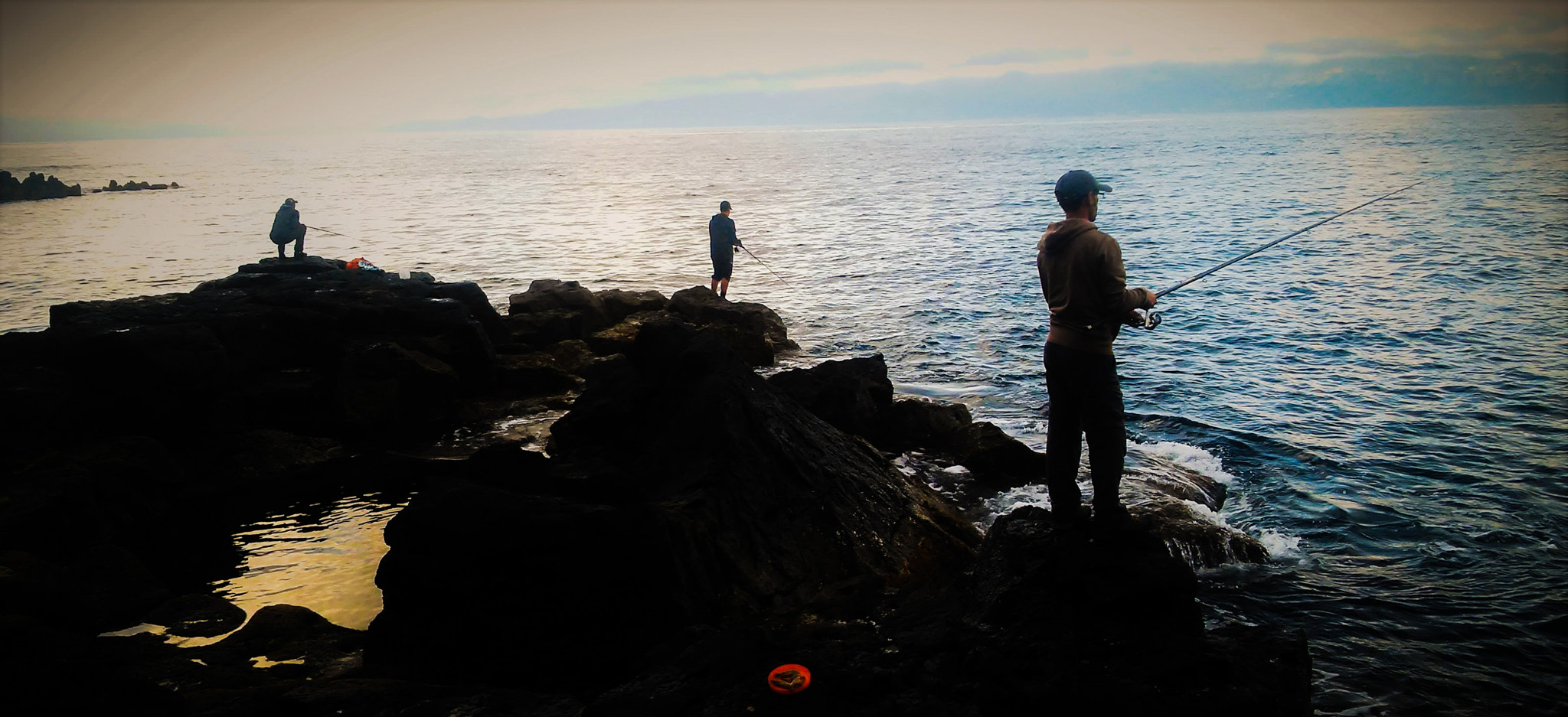 LG L Fino sample photo. Friends & fish photography