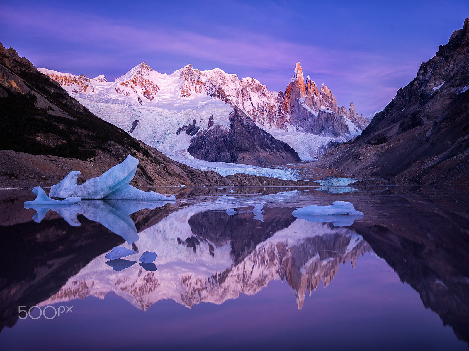 Pentax 645Z sample photo. Cerro torre reflections photography