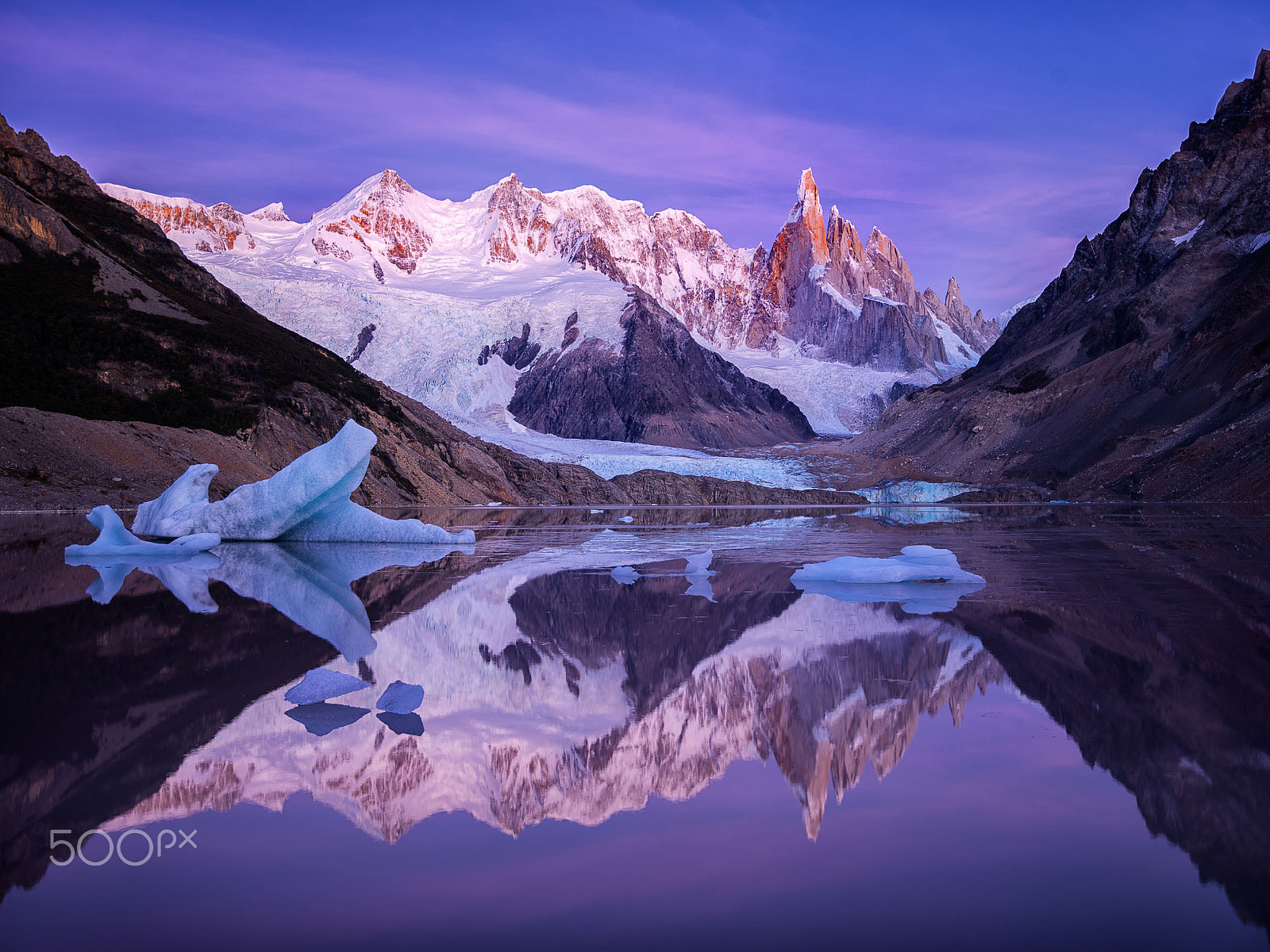HD Pentax-DA645 28-45mm F4.5ED AW SR sample photo. Cerro torre reflections photography