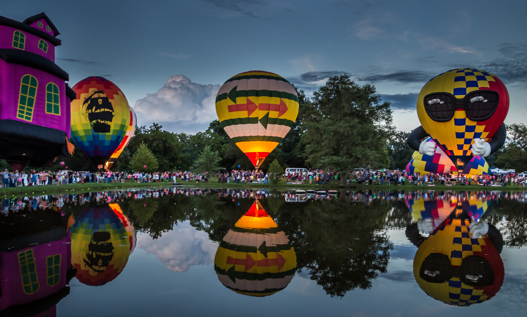 Canon EOS 100D (EOS Rebel SL1 / EOS Kiss X7) sample photo. Hot air balloons photography