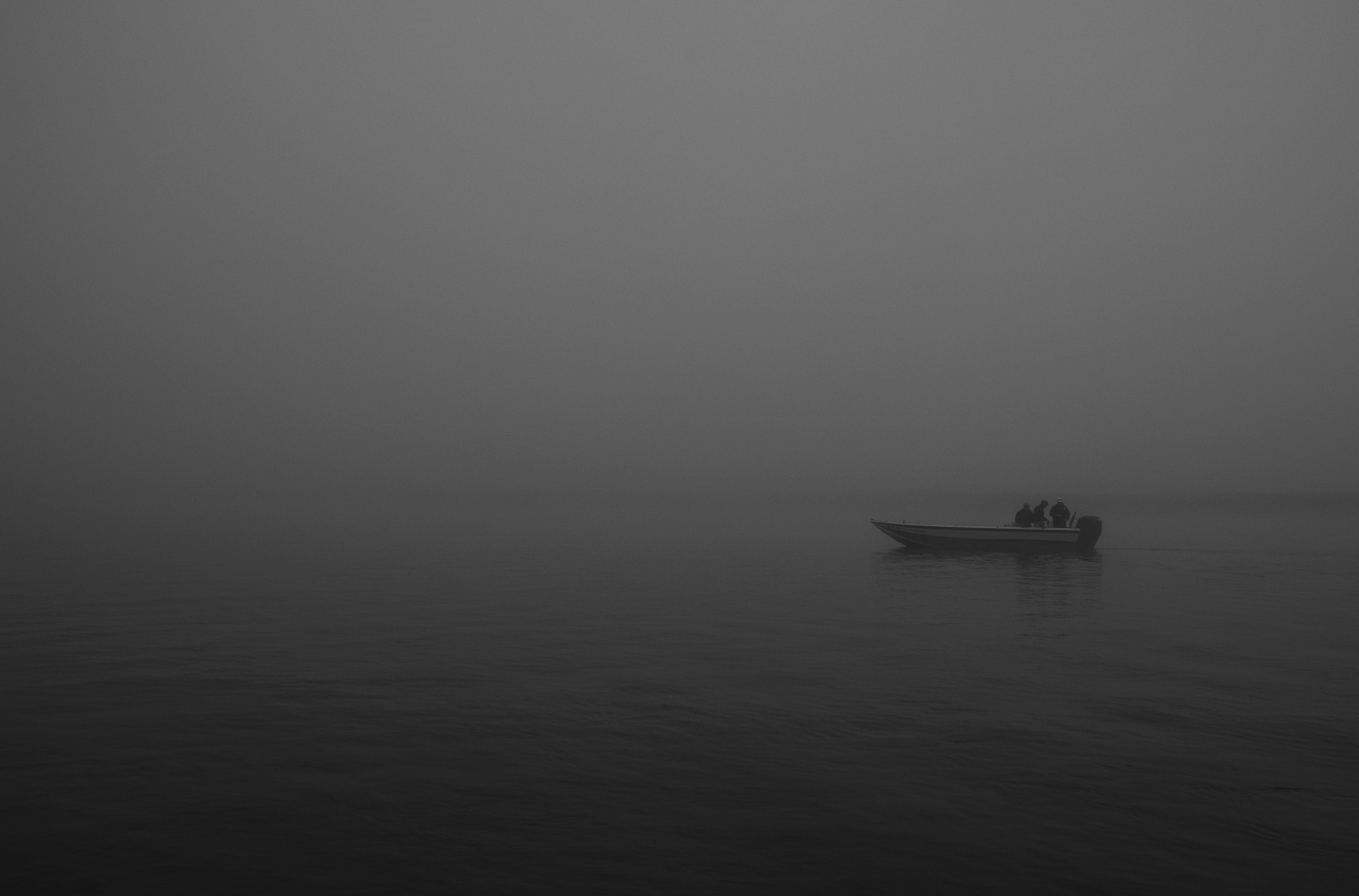 Pentax K-5 II sample photo. Foggy fishermen photography
