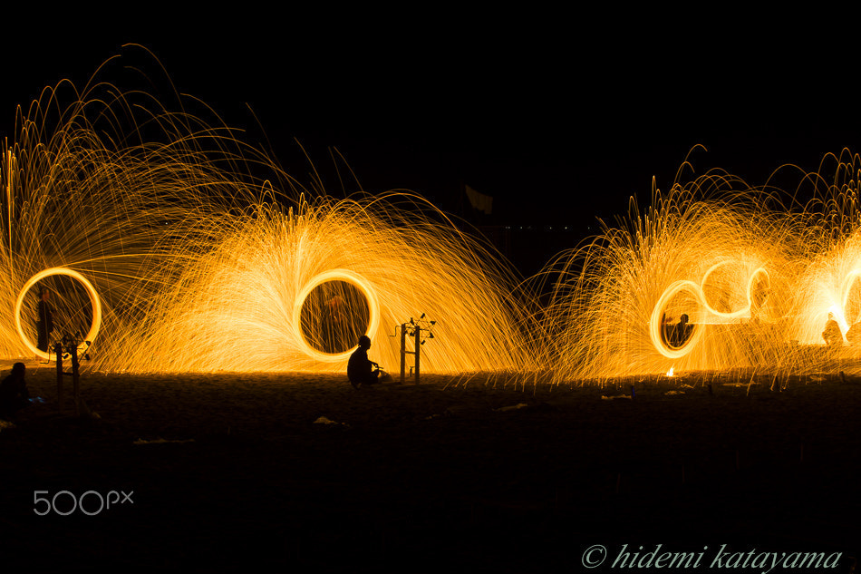 Sony SLT-A77 sample photo. Summer of pyrotechnician photography