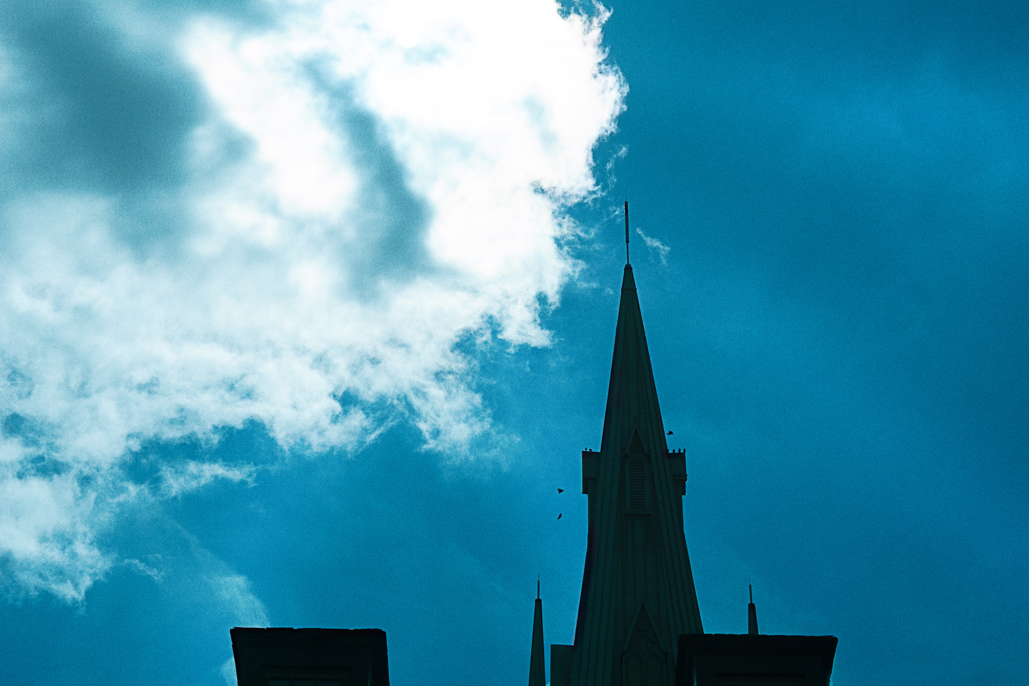 Sony ILCA-77M2 sample photo. Downtown durham church photography