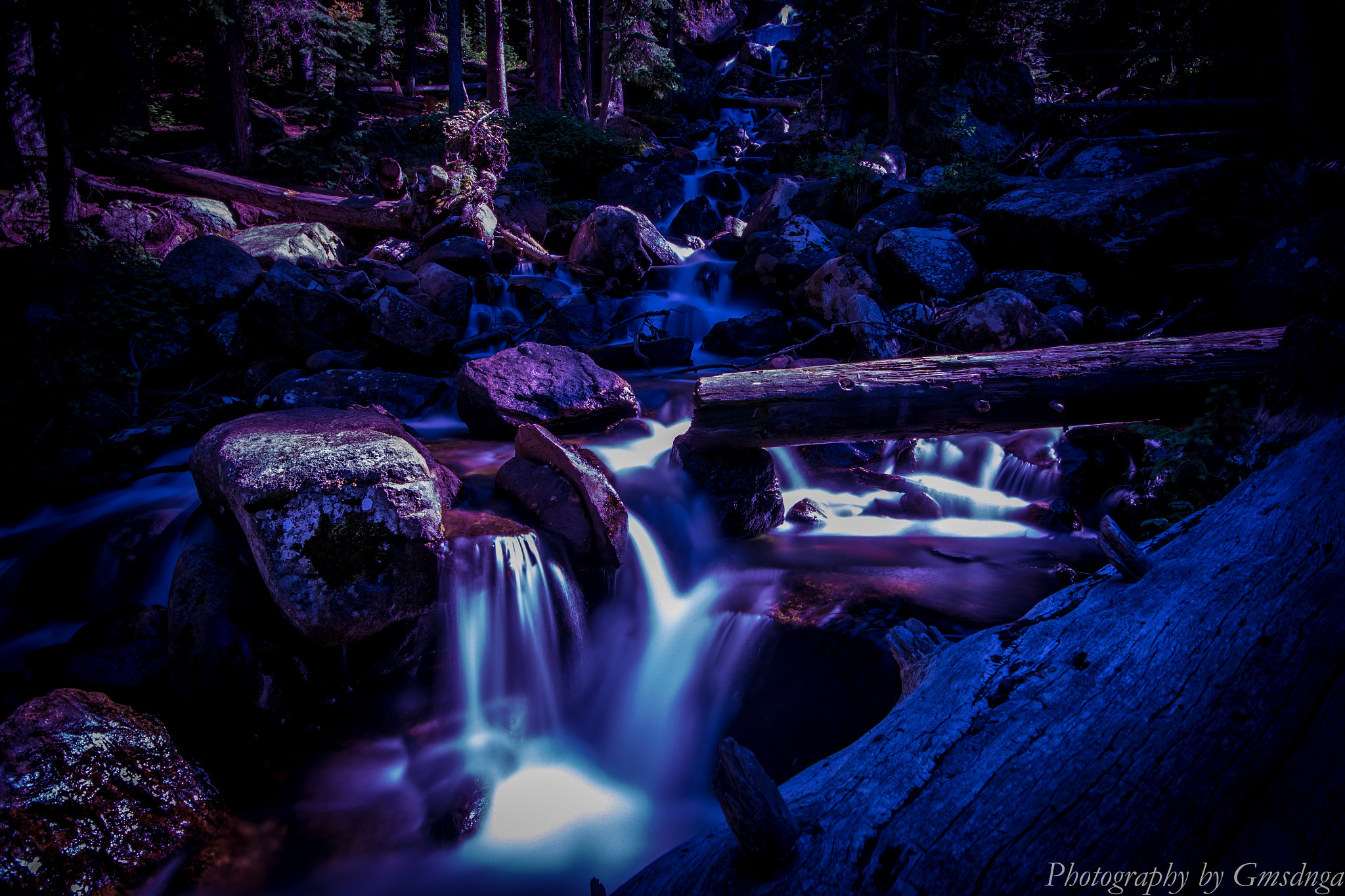 Nikon 1 Nikkor VR 6.7-13mm F3.5-5.6 sample photo. Cascade falls colorado photography