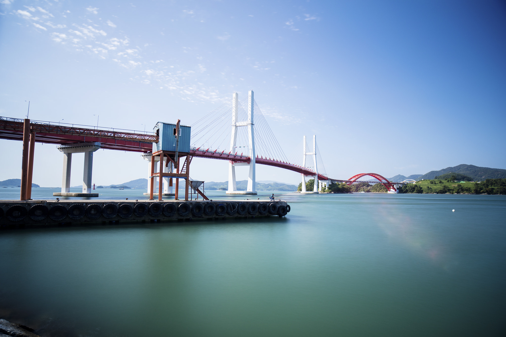 Canon EOS 5DS sample photo. The lone fisherman photography