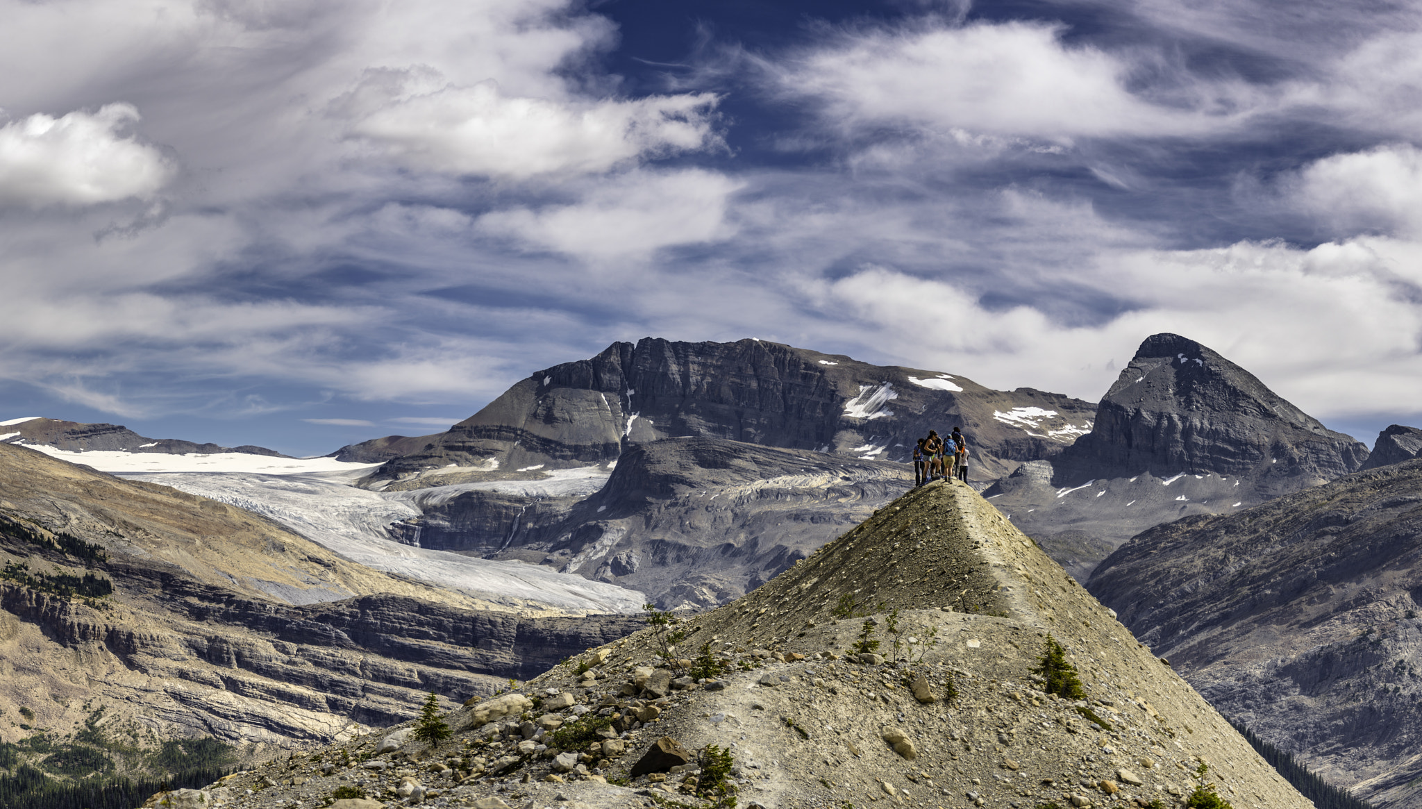 Nikon D750 + AF Zoom-Nikkor 28-85mm f/3.5-4.5 sample photo. Iceline trail moraine point photography