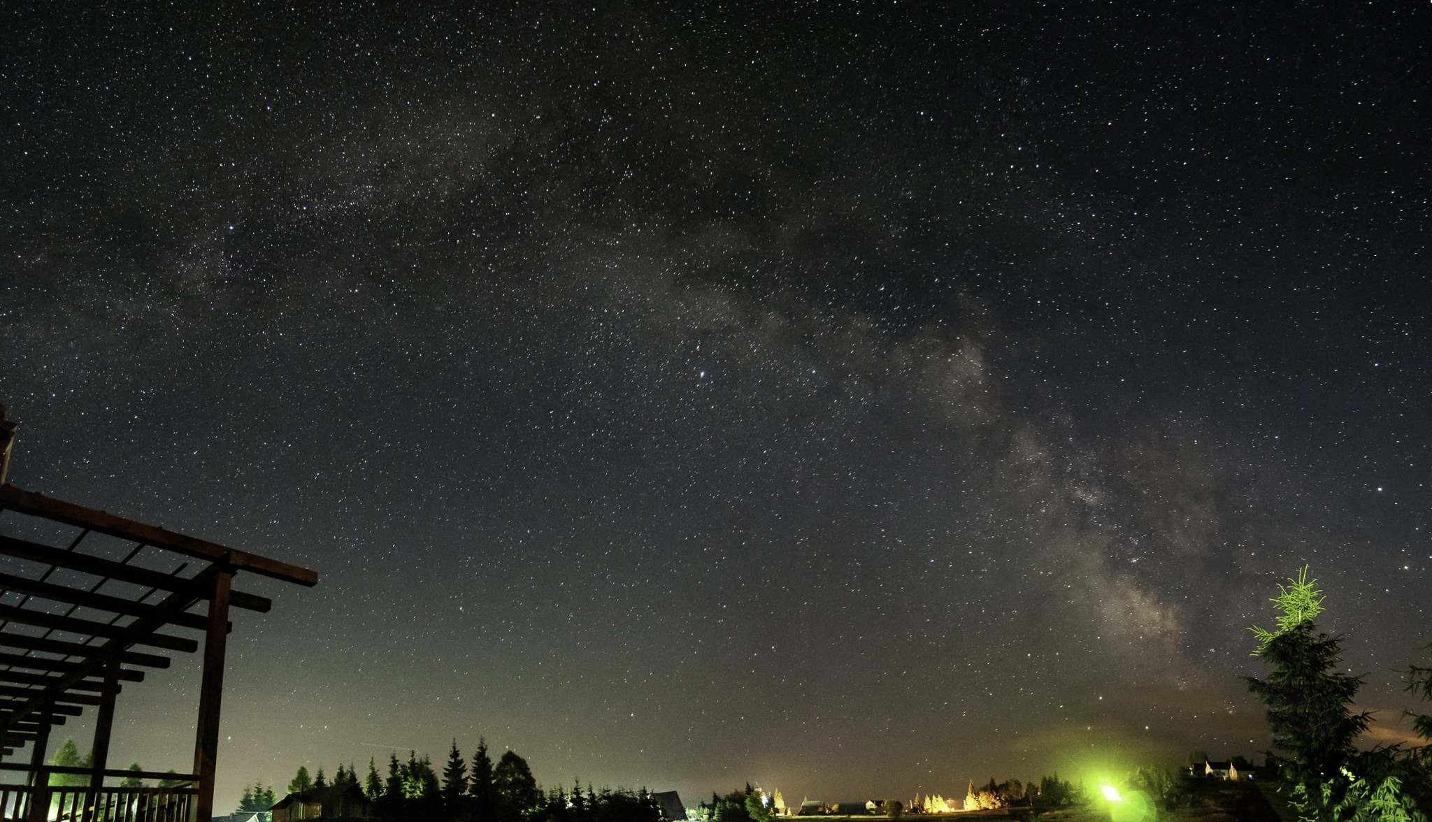 Nikon D300 sample photo. Milky way photography