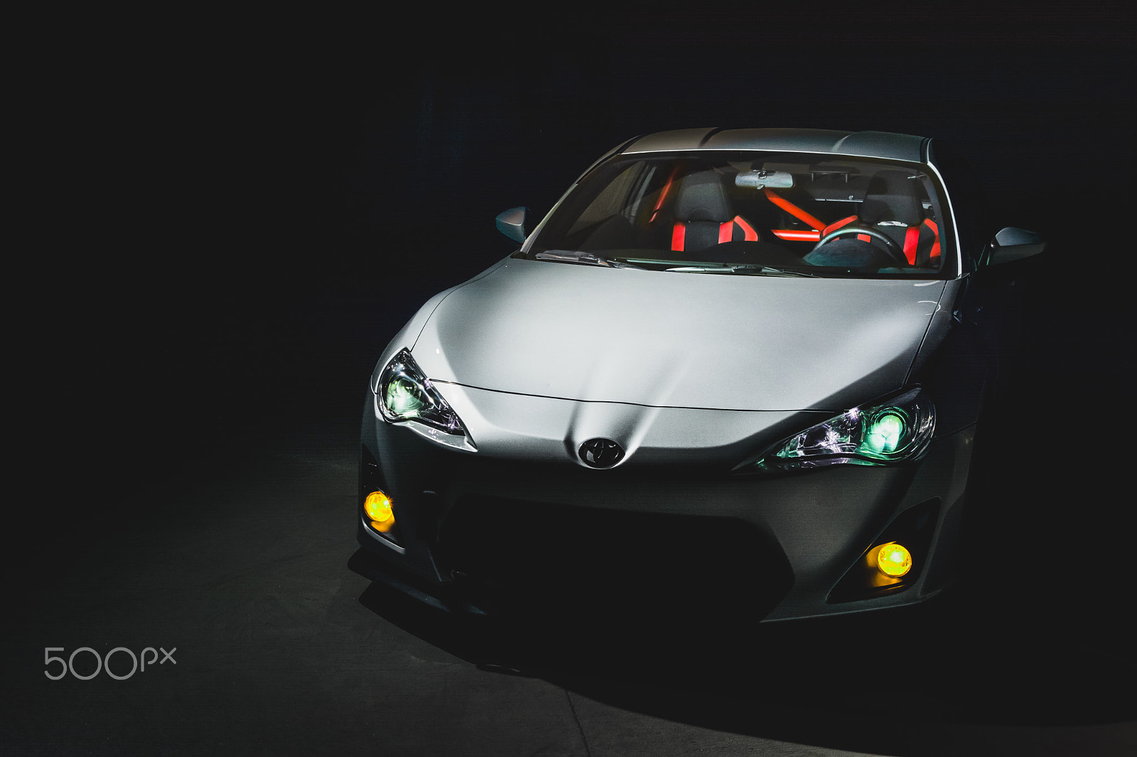 AF Zoom-Nikkor 28-80mm f/3.3-5.6G sample photo. Toyota gt86, flashpainted. photography
