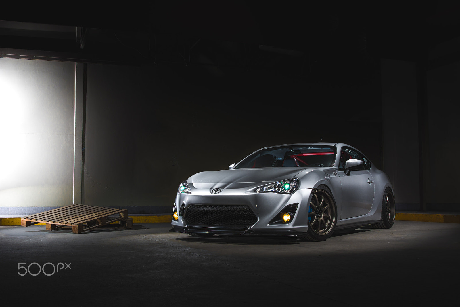 AF Zoom-Nikkor 28-80mm f/3.3-5.6G sample photo. Toyota gt86, flashpainted. photography