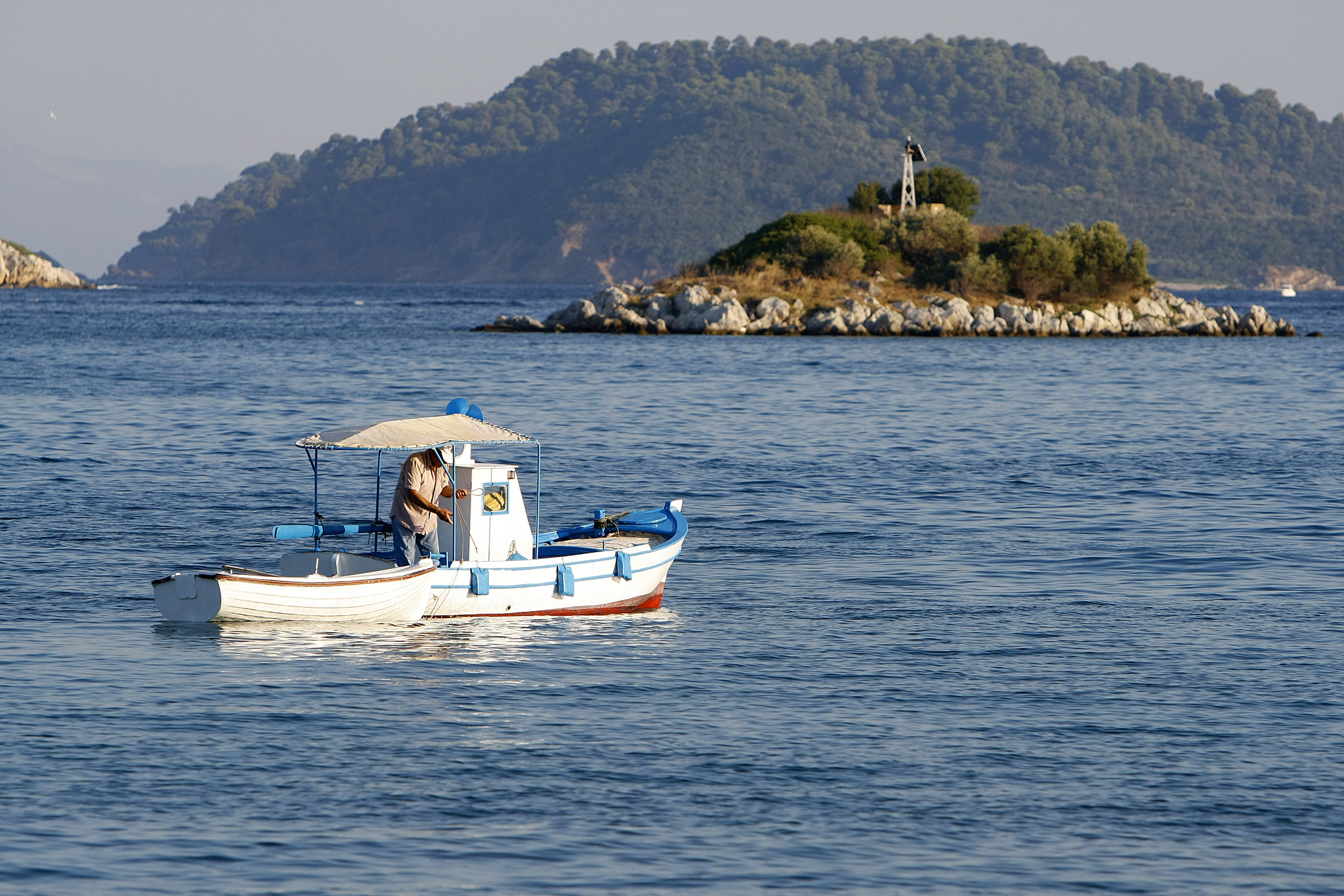 Canon EF 70-200mm F2.8L IS USM sample photo. Aegean sea photography