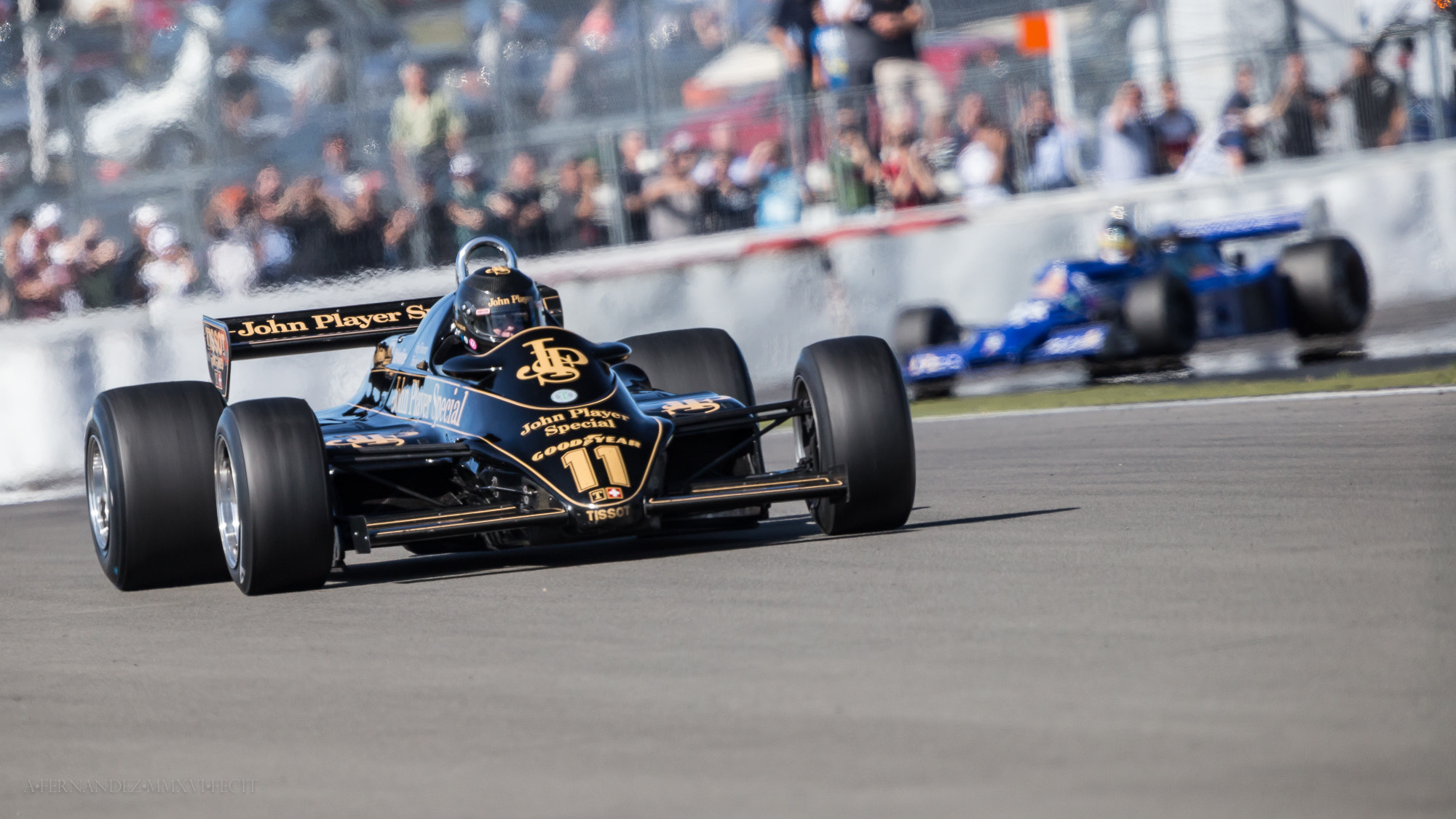 Canon EF 300mm F2.8L IS USM sample photo. Lotus 91 (1982) ex-elio de angelis. greg thornton, photography