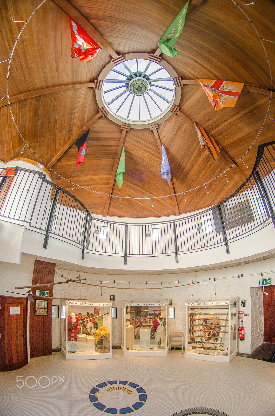 Nikon D7000 + Samyang 8mm F3.5 Aspherical IF MC Fisheye sample photo. Inside millmount's martello tower photography