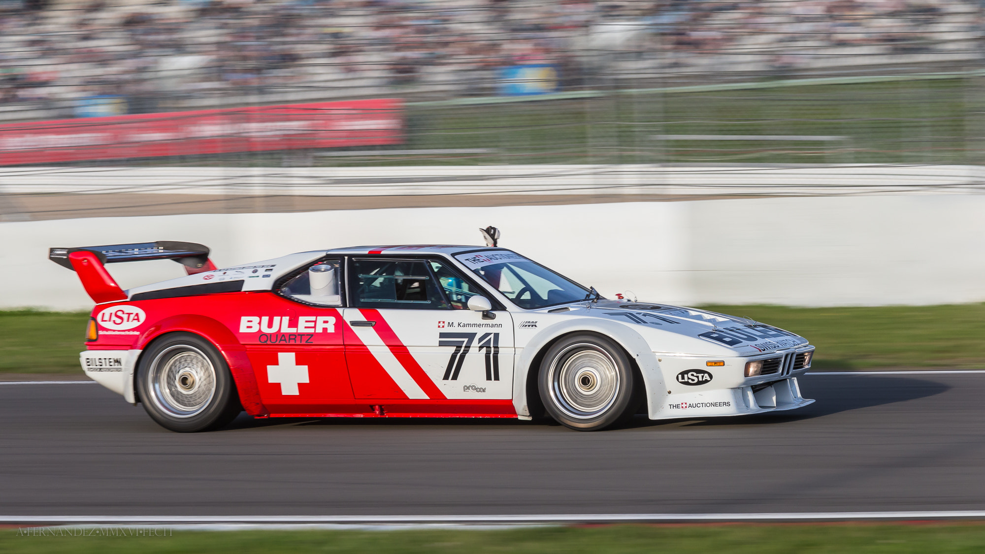 Canon EF 70-200mm F4L IS USM sample photo. Bmw m1 procar, michael kammermann. 2016 avd oldtim photography