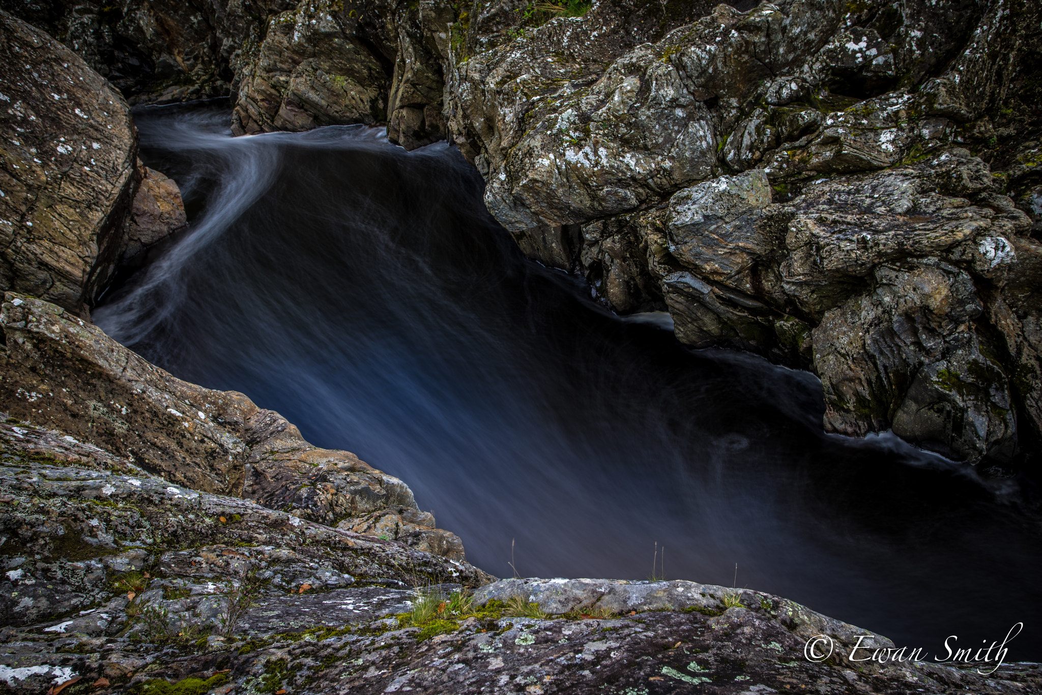 Sony a7R + Canon EF 17-40mm F4L USM sample photo. The river garry at killiecrankie. photography