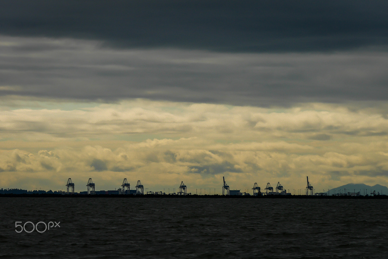 Panasonic Lumix DMC-GX7 sample photo. Industrial harbour, vancouver photography