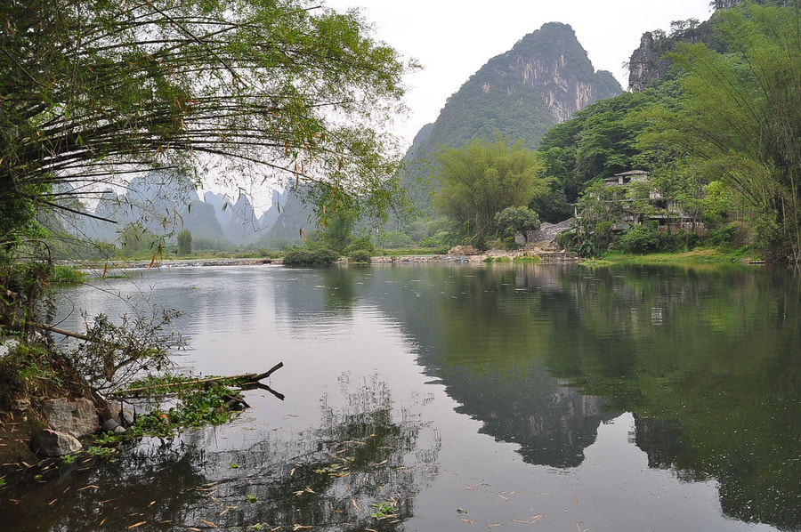 Nikon D90 + Sigma 18-200mm F3.5-6.3 DC sample photo. China guiling landscape photography