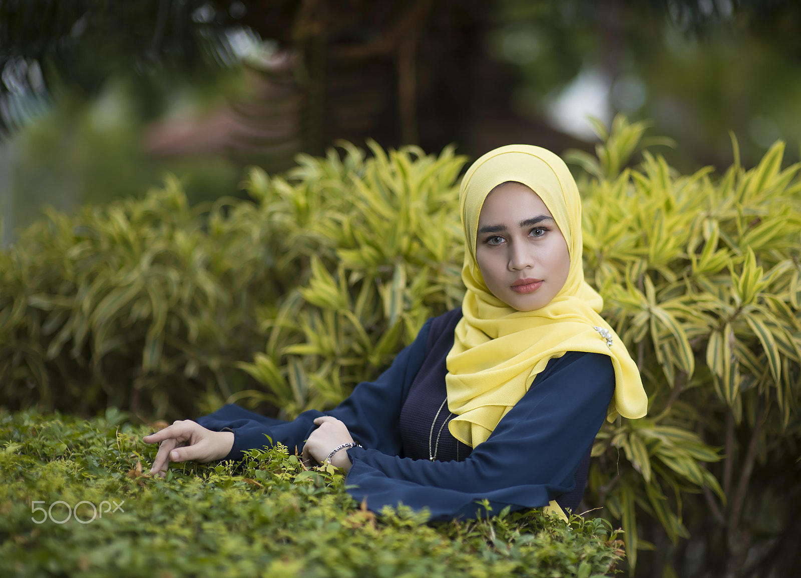 Nikon D800E + Sigma 85mm F1.4 EX DG HSM sample photo. Hijabista photography