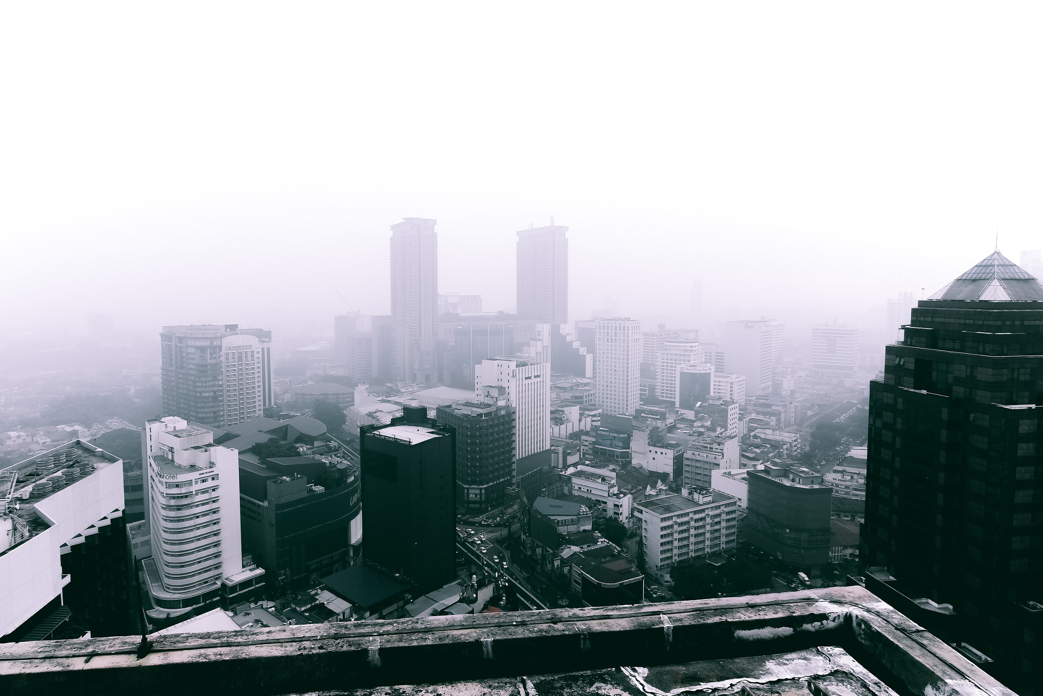 Tokina AT-X Pro 12-24mm F4 (IF) DX sample photo. Haze in kuala lumpur photography