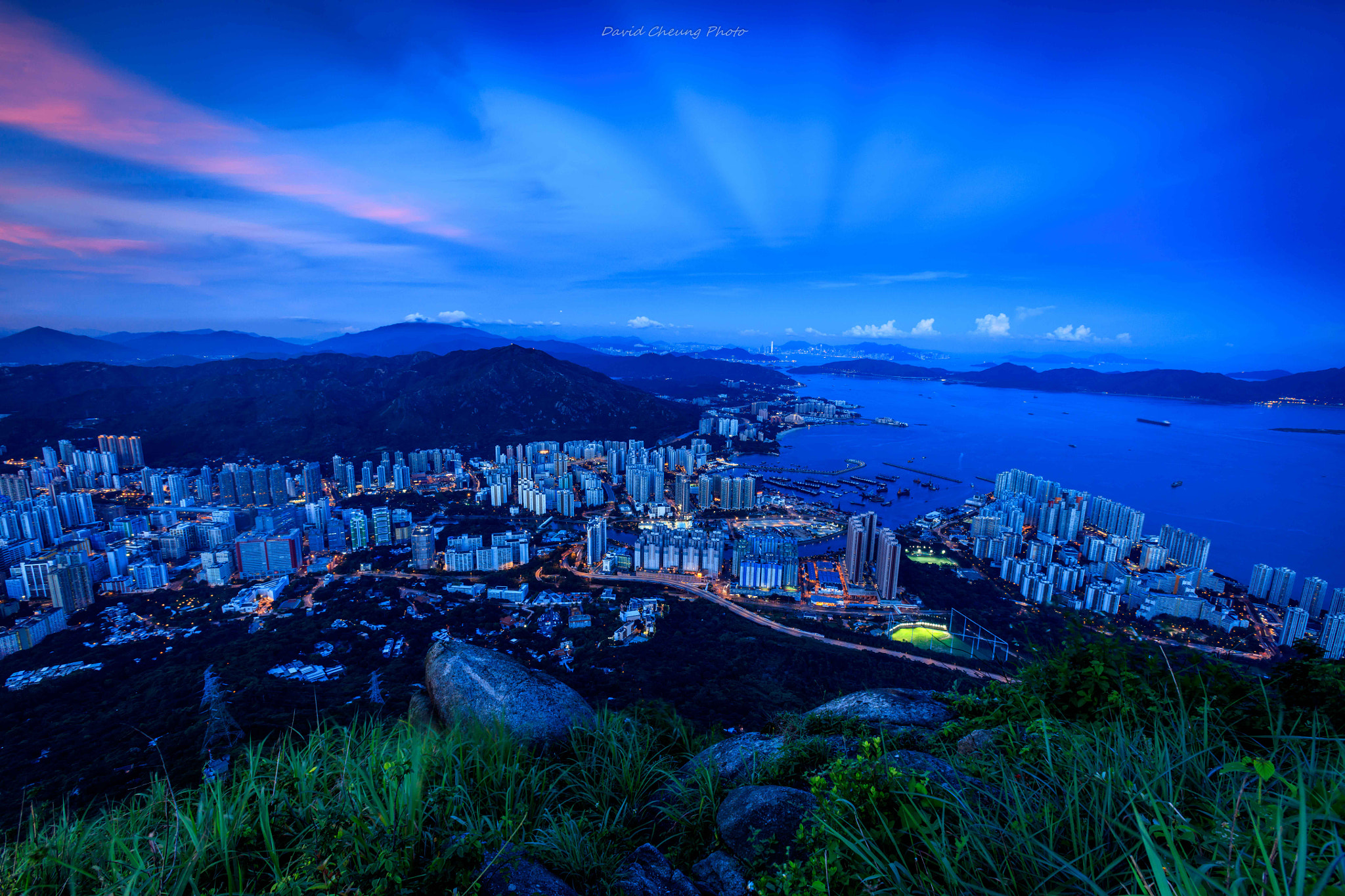 Canon EF 16-35mm F2.8L USM sample photo. Tuen mun night photography