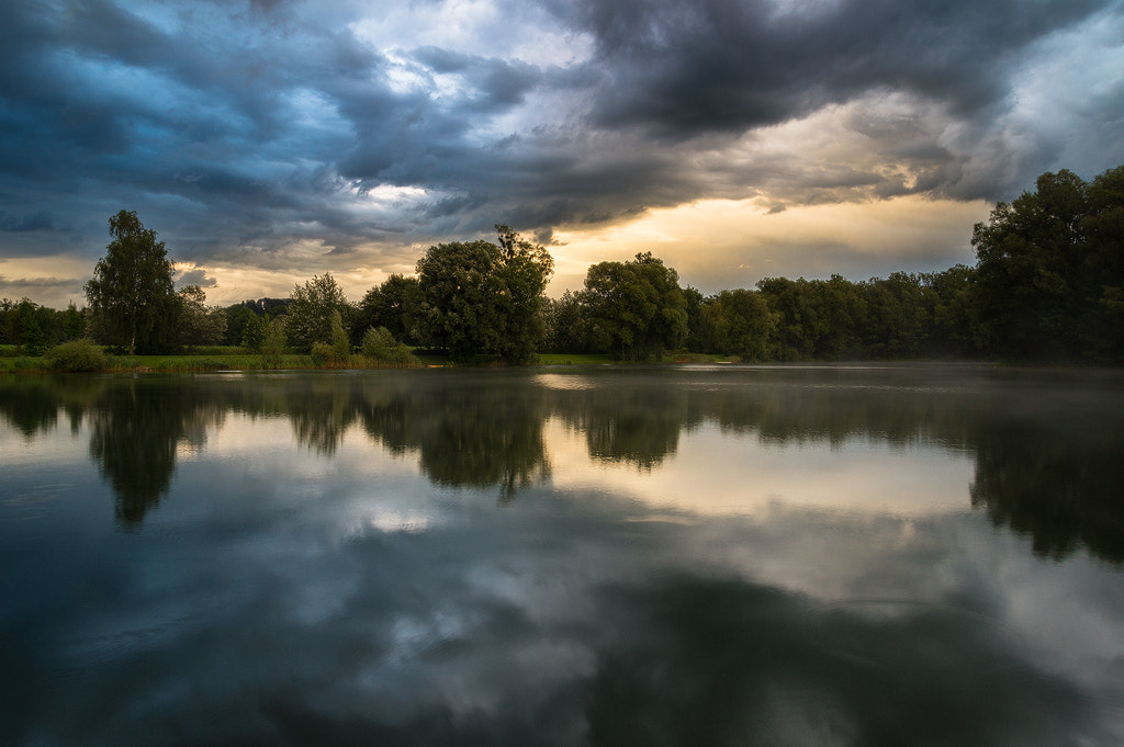 Sony SLT-A57 sample photo. Mystic lake photography