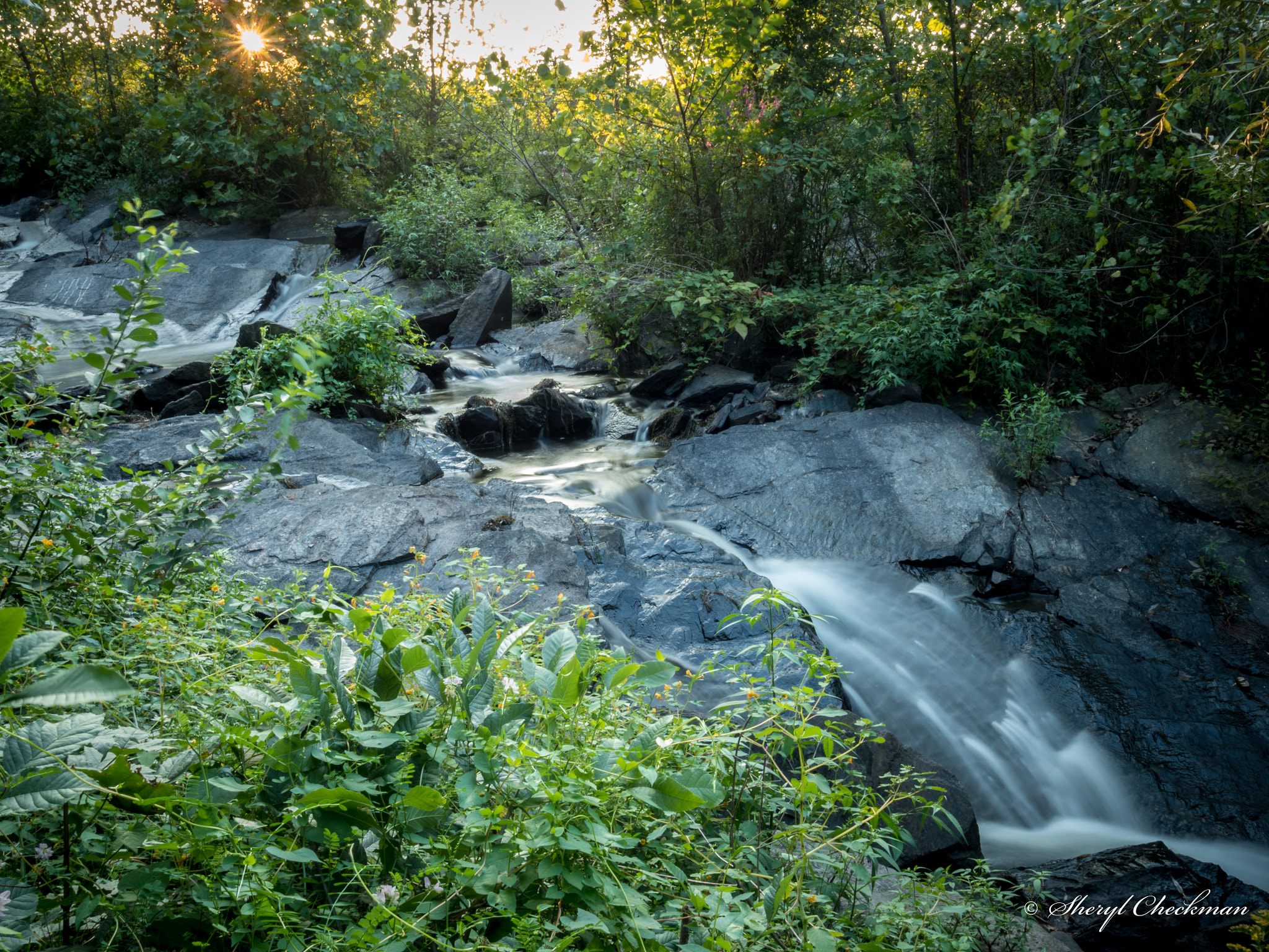 Olympus OM-D E-M5 II + OLYMPUS M.9-18mm F4.0-5.6 sample photo. Falling water photography