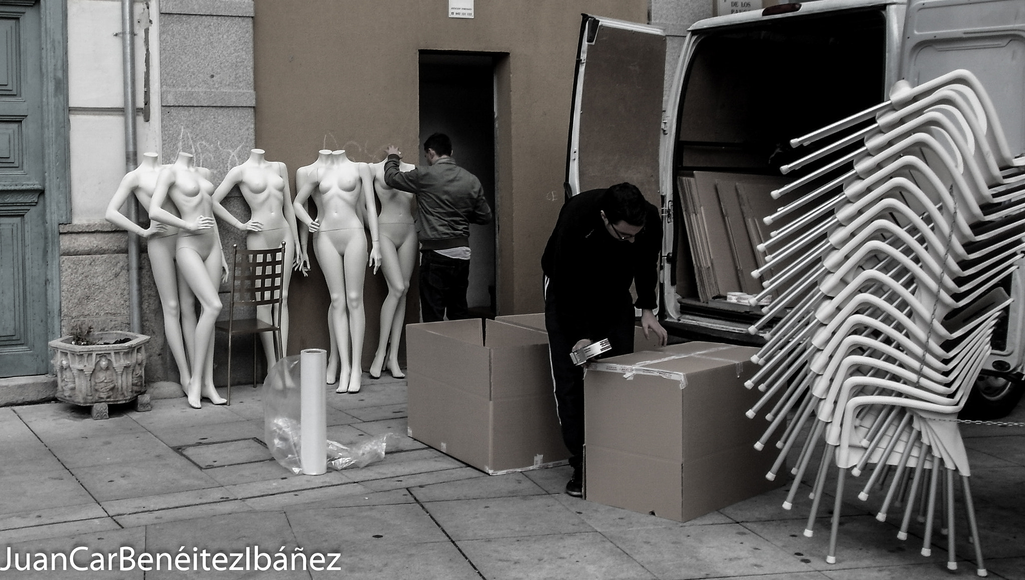 Samsung EX1 sample photo. Fiesta de los maniquies photography
