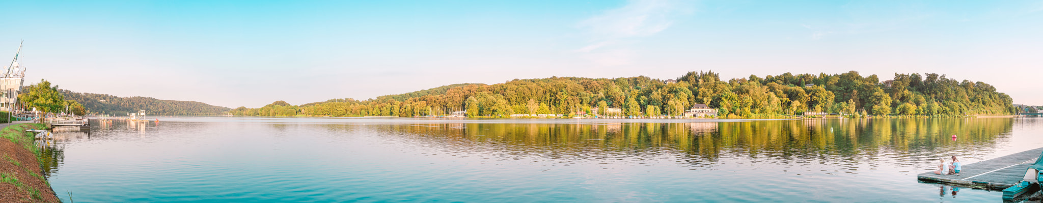 Pentax K-5 IIs sample photo. Ruhr hügel panorama photography