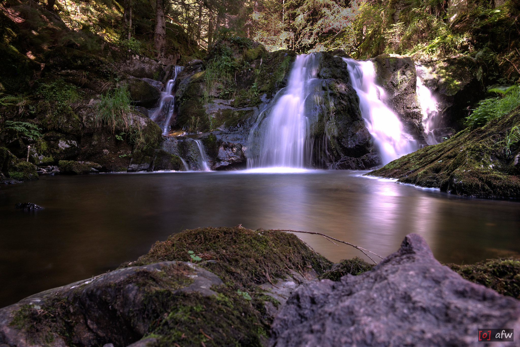 Samsung NX300M + Samsung NX 16mm F2.4 Pancake sample photo. Wasserfall rötenbachschlucht 2/2 photography