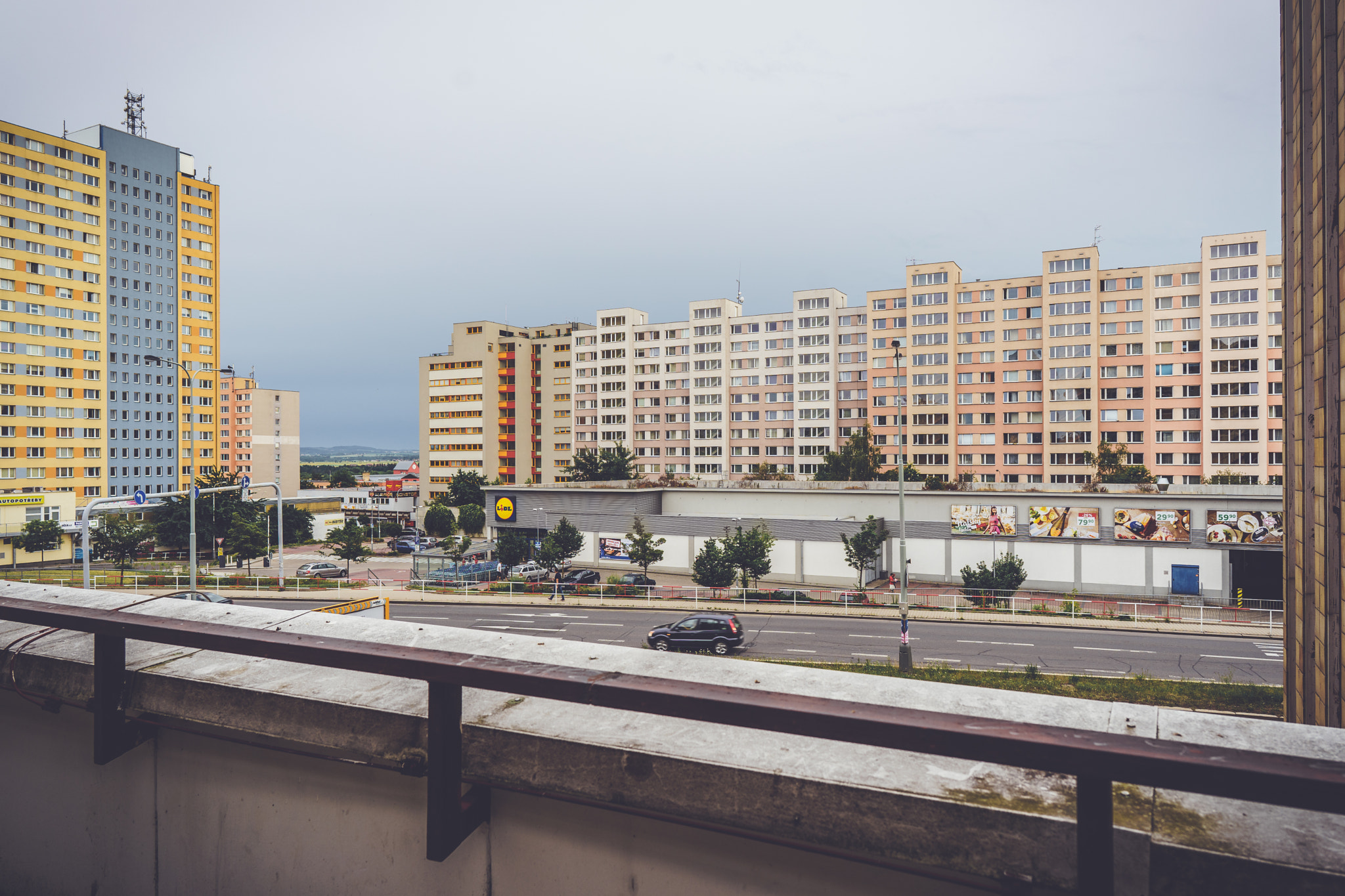 Sony a7 + ZEISS Batis 25mm F2 sample photo. Prague - southern town housing estate photography