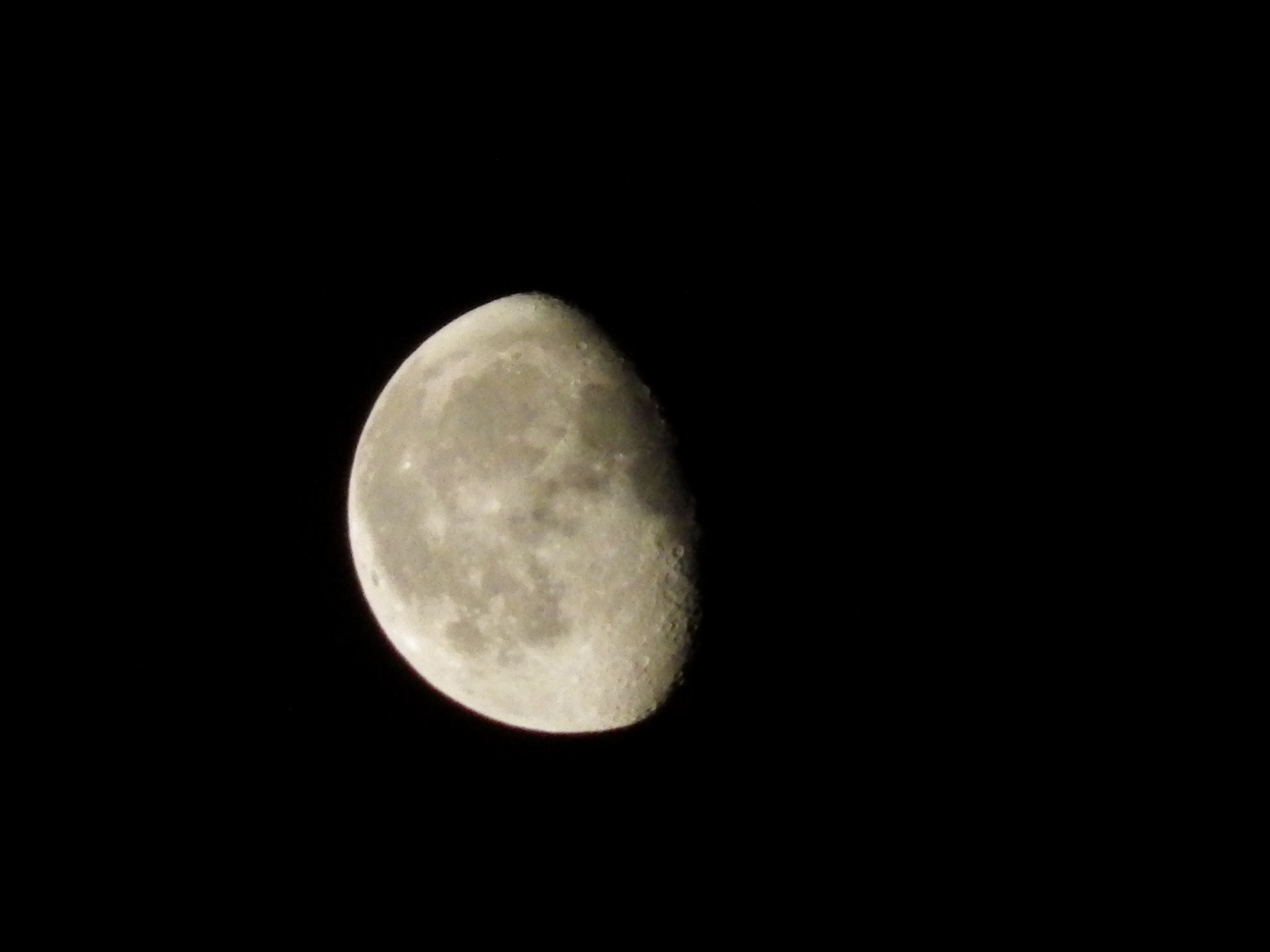 Pentax X-5 sample photo. 19.7age moon photography