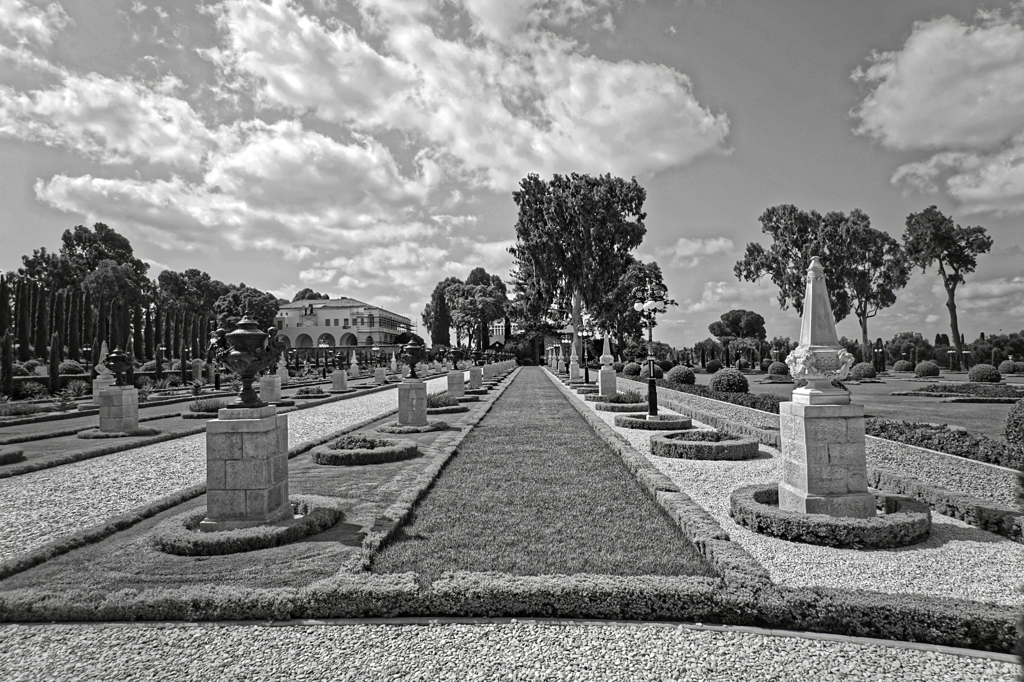 Sony E 10-18mm F4 OSS sample photo. Shrine of bahá'u'lláh - garden 2 photography