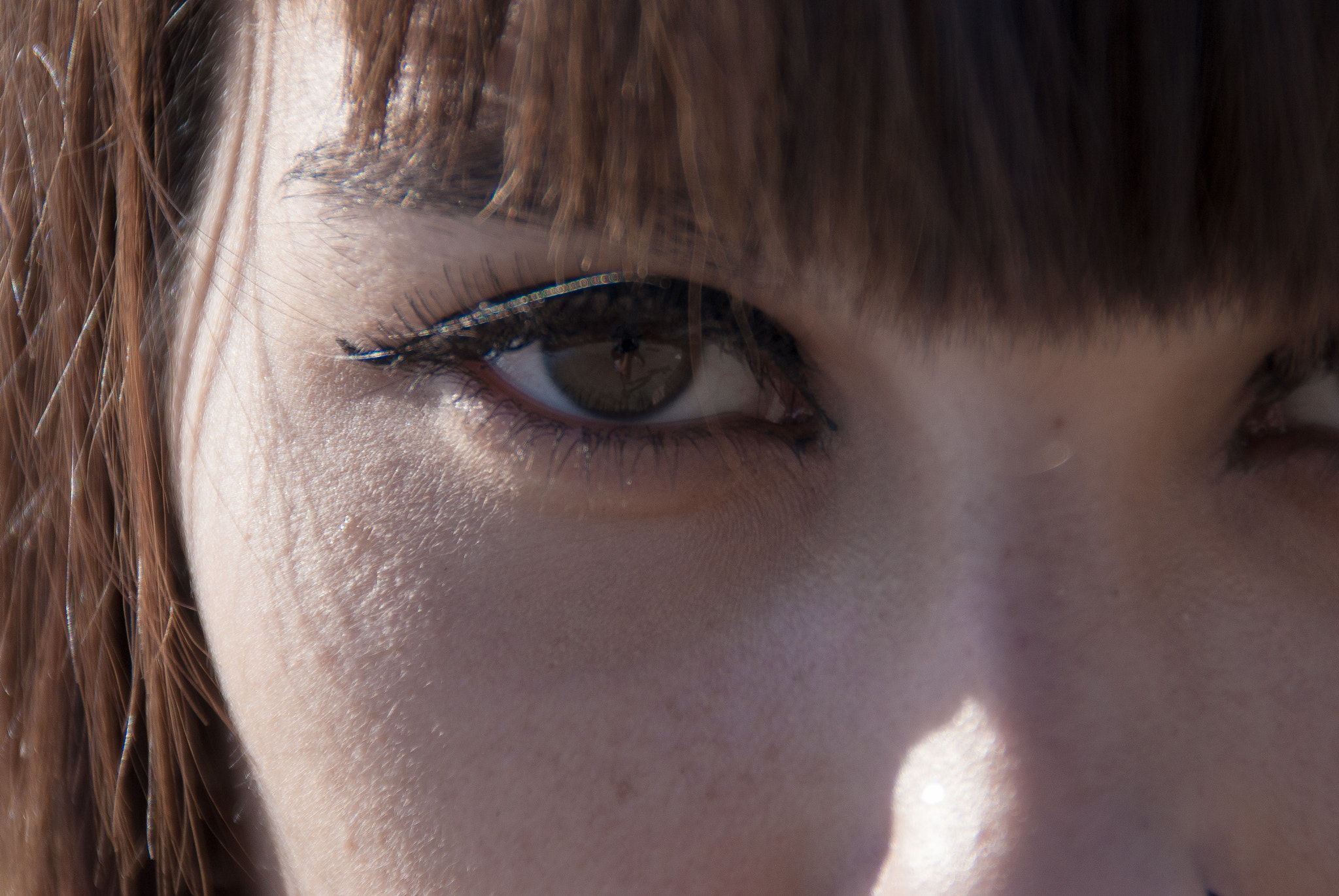 Sony Alpha DSLR-A200 sample photo. Andi is watching me photography