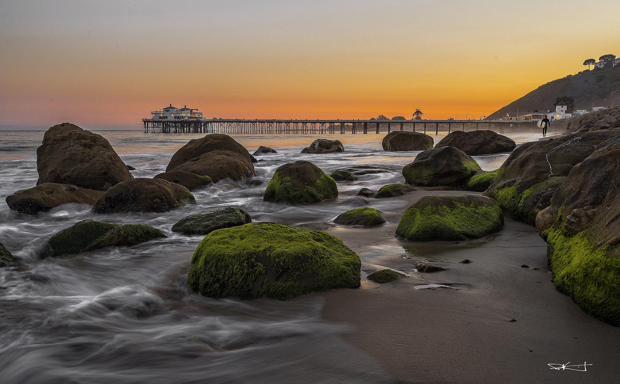 HD Pentax-DA645 28-45mm F4.5ED AW SR sample photo. Malibu sunset photography