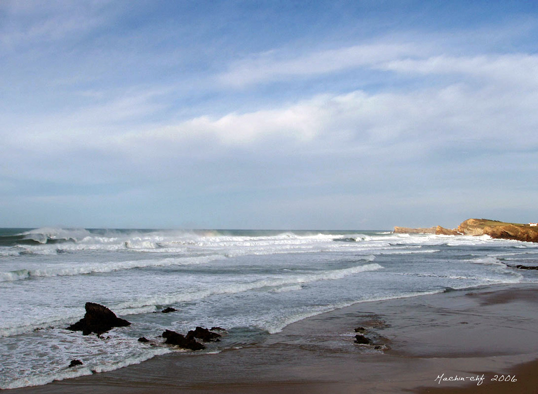 Olympus C-5000Z sample photo. Playa de valdearenas, liencres, cantabria, españa / spai photography